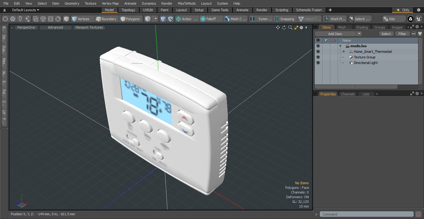 3D Home Smart Thermostat