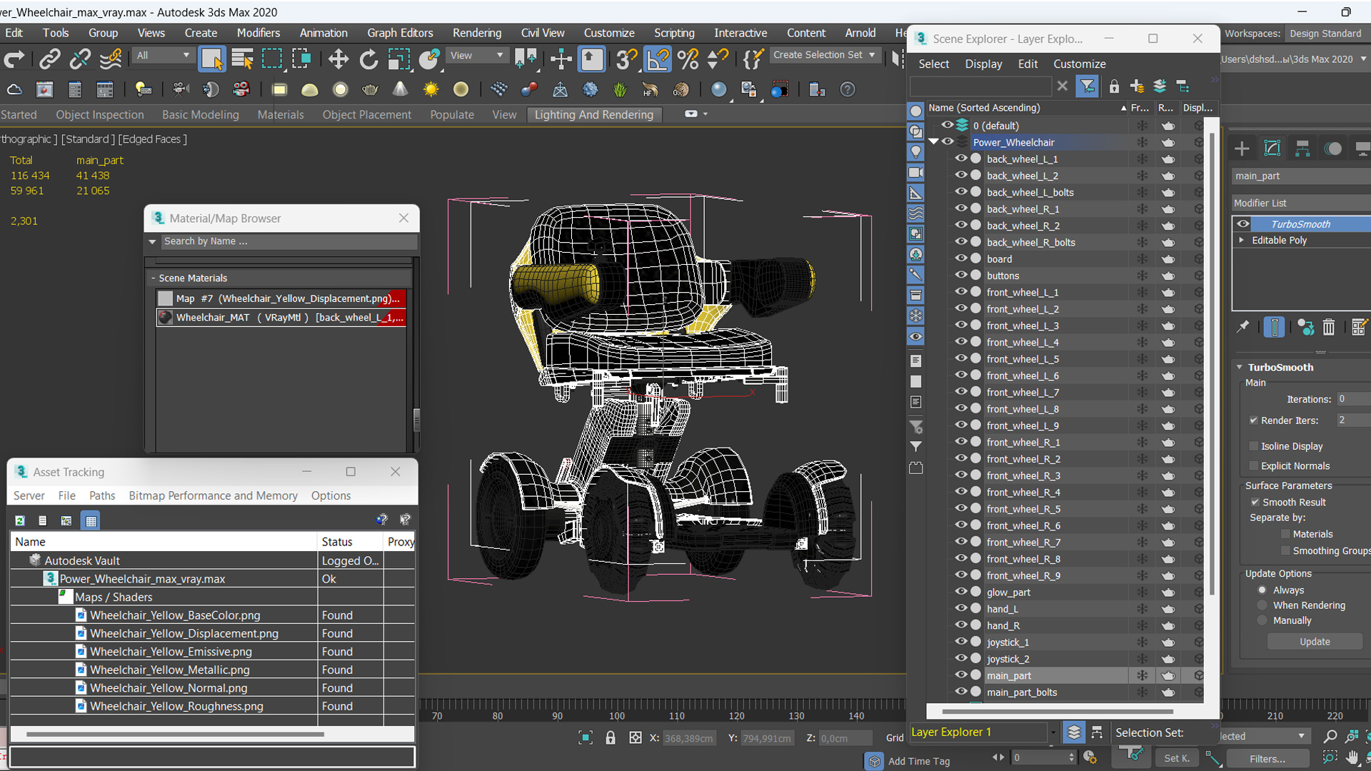 3D Power Wheelchair