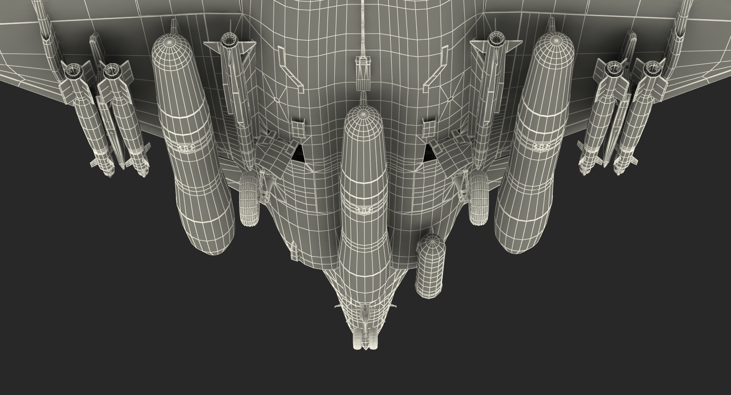 Dassault Rafale Rigged 3D