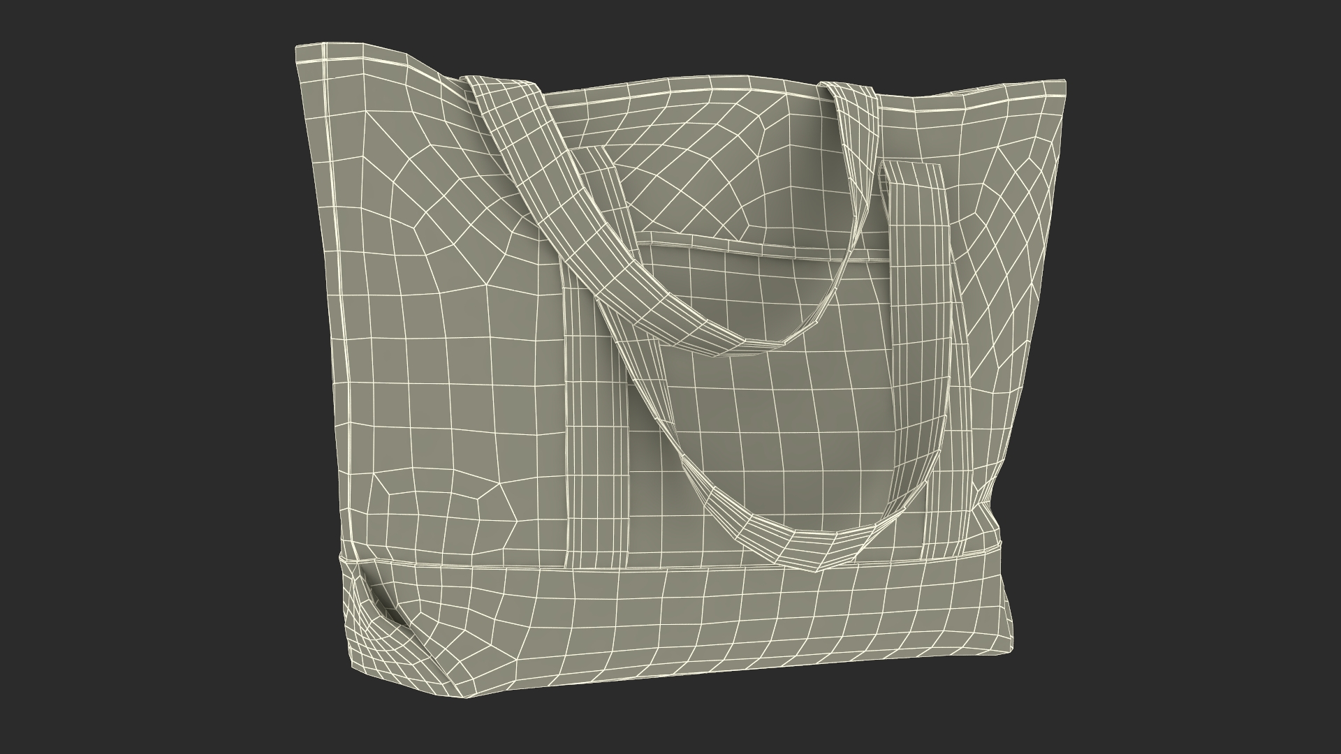Travel Tote Black 3D