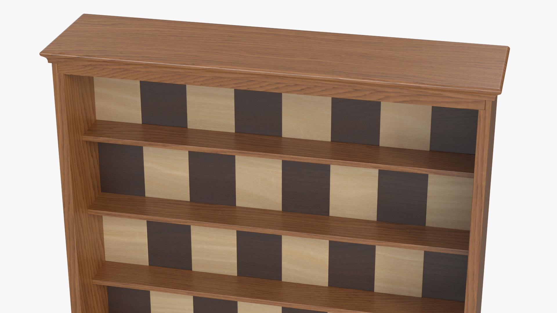 3D Wooden Wall Chess Board model