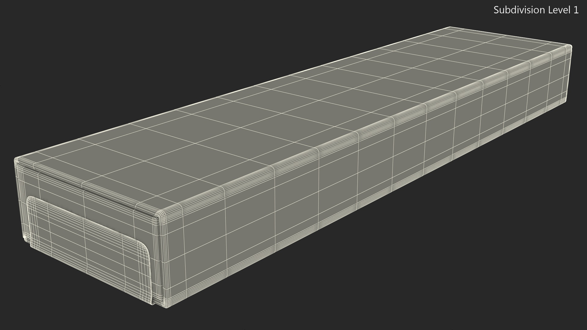 3D model Narrow Long Box