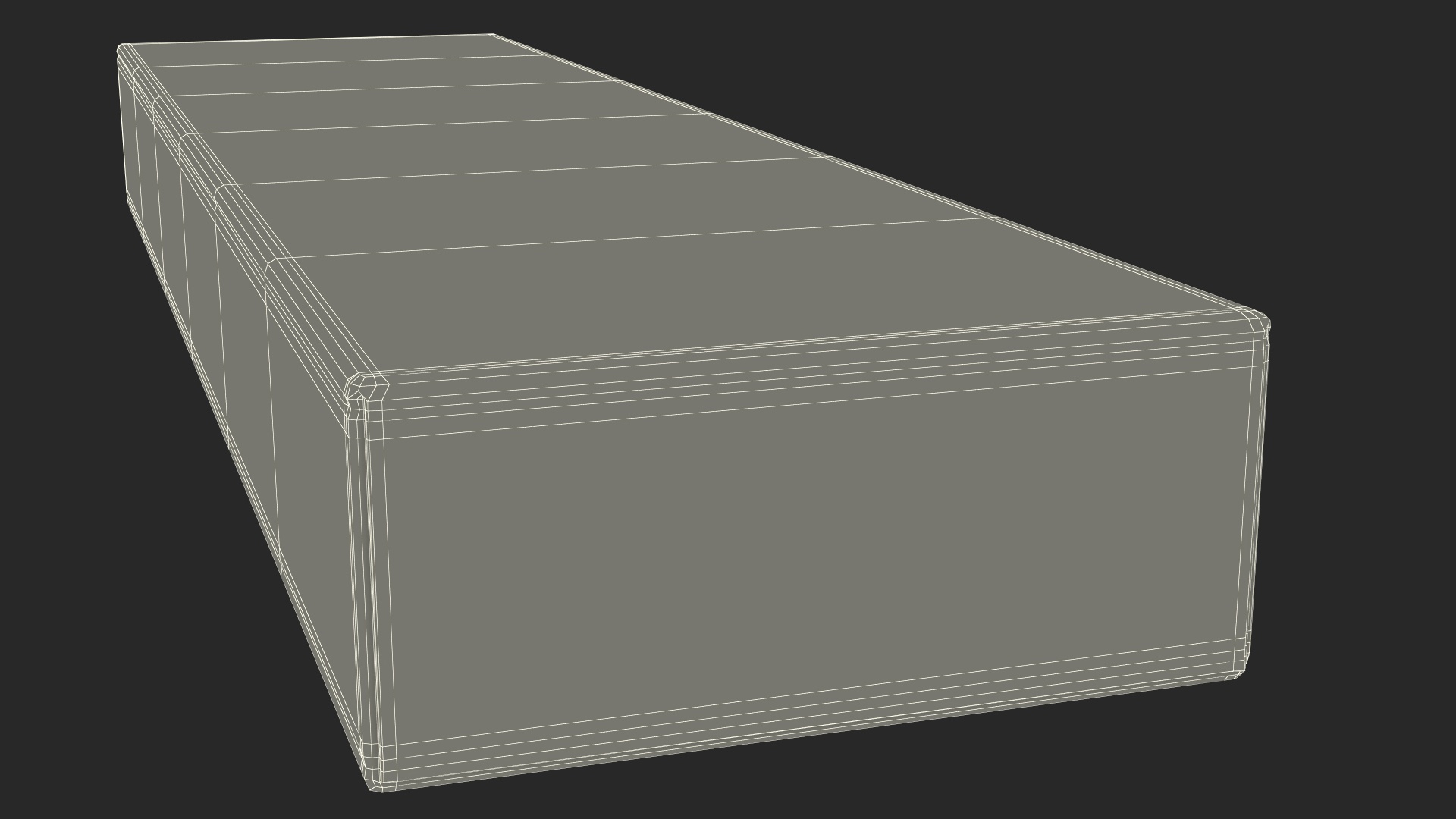 3D model Narrow Long Box
