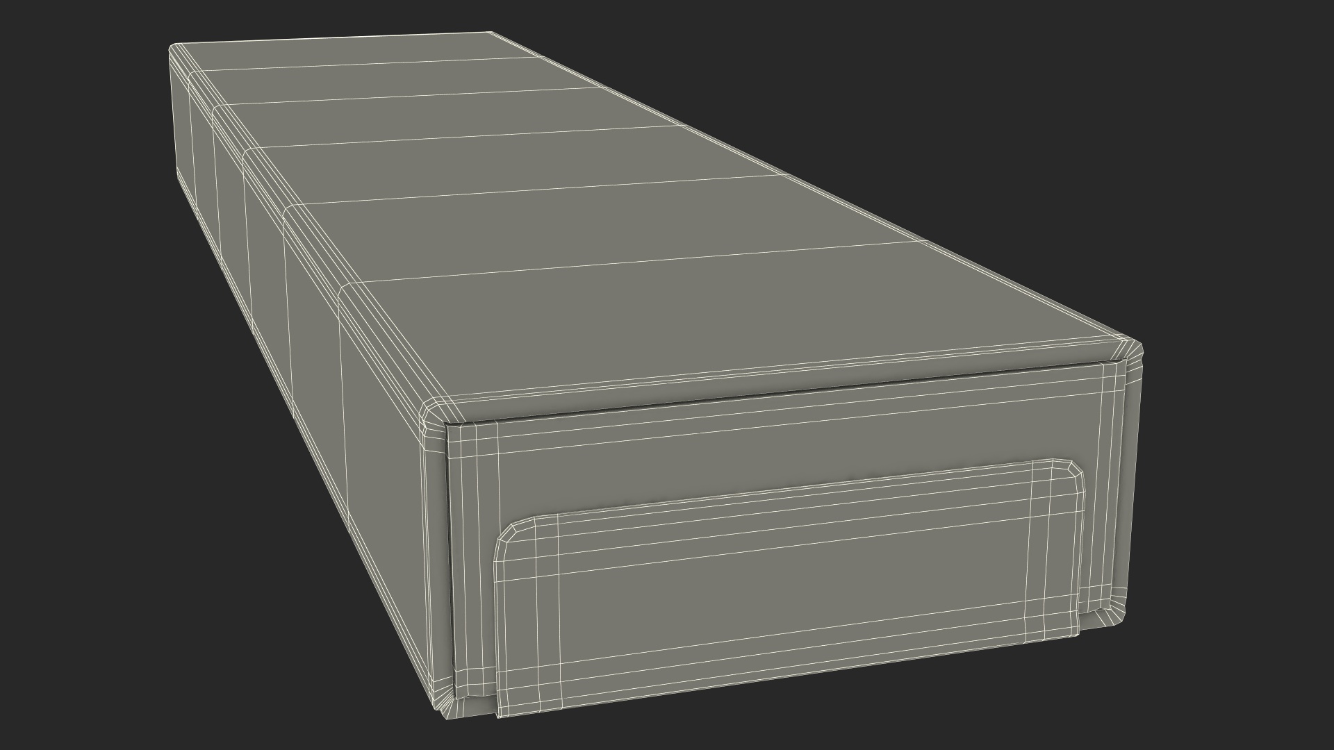 3D model Narrow Long Box