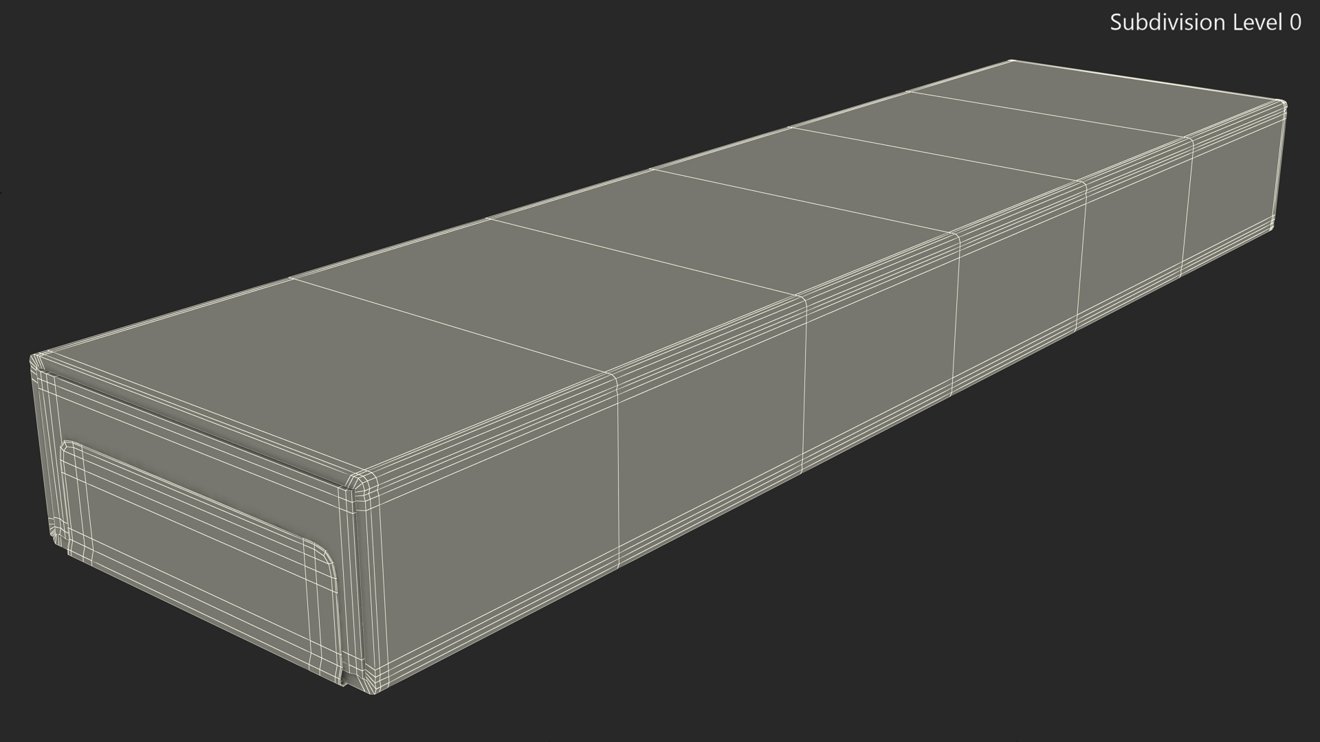 3D model Narrow Long Box