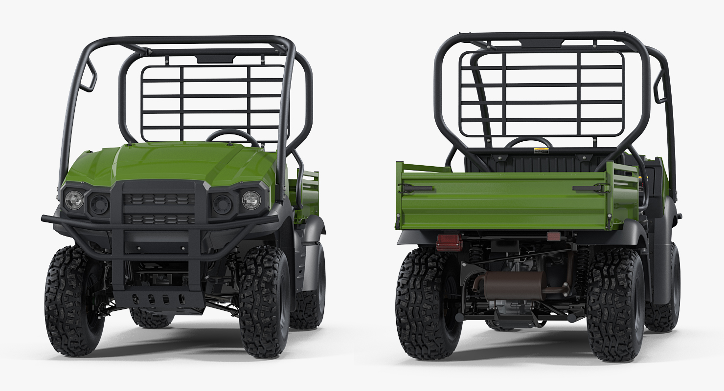 3D ATV 4x4 Clean model