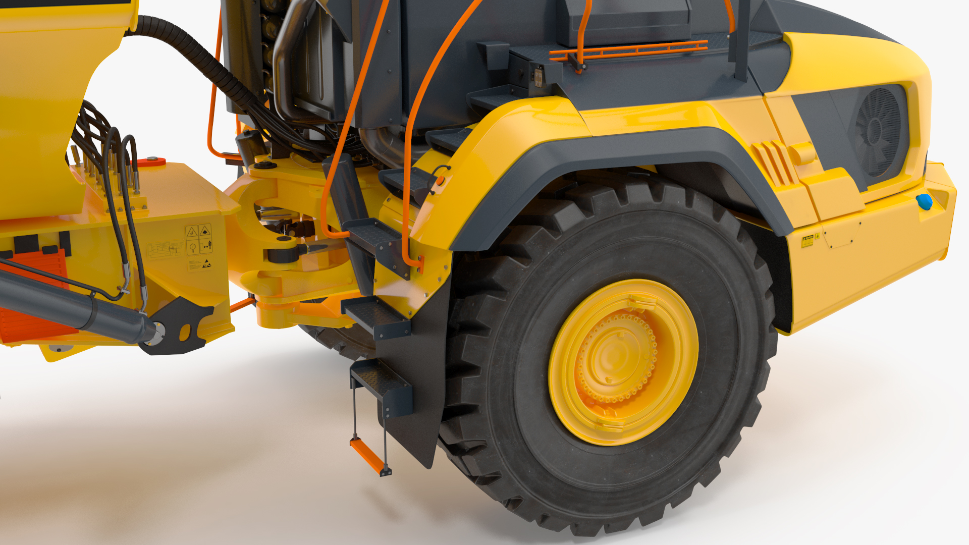 Articulated Dump Truck 3D