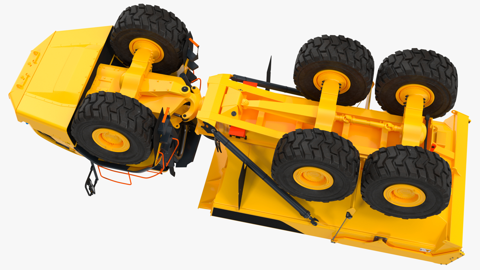 Articulated Dump Truck 3D