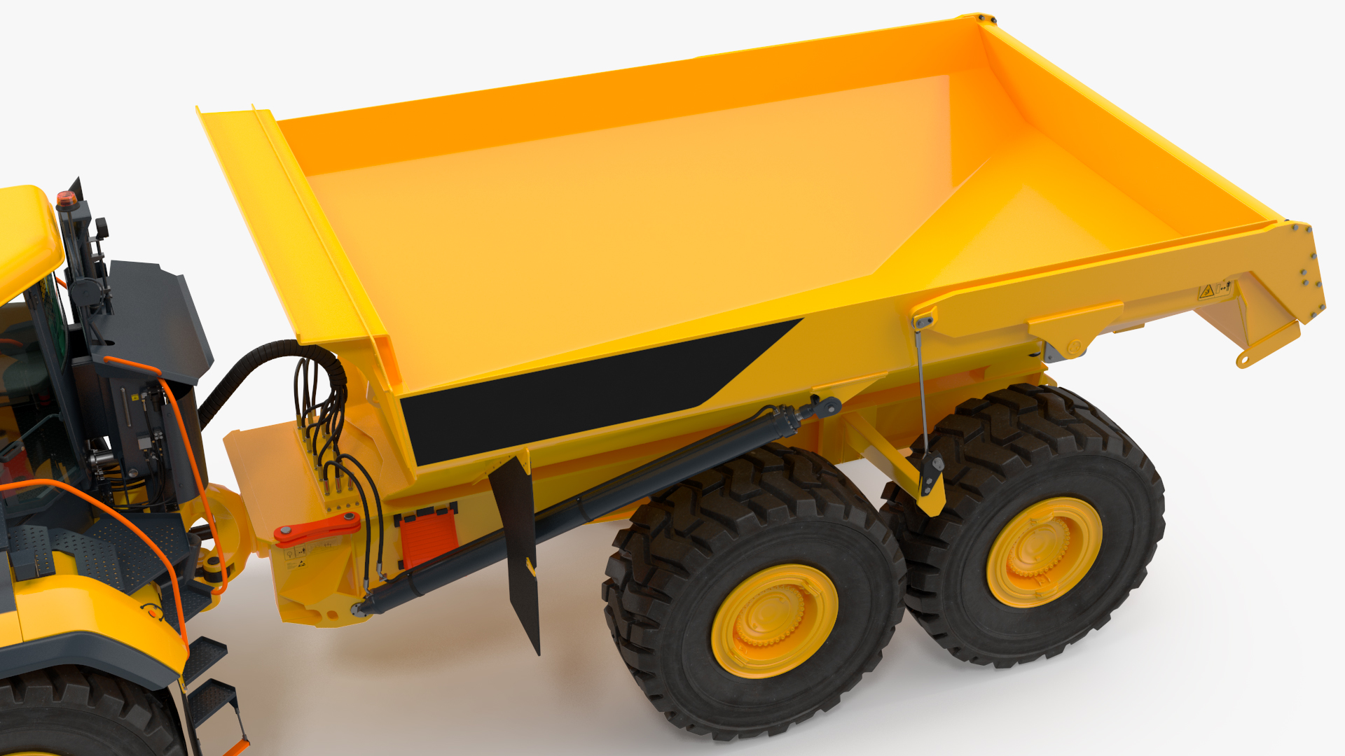 Articulated Dump Truck 3D