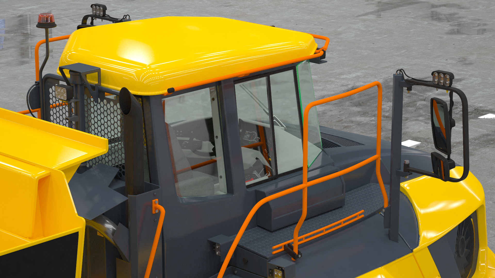 Articulated Dump Truck 3D