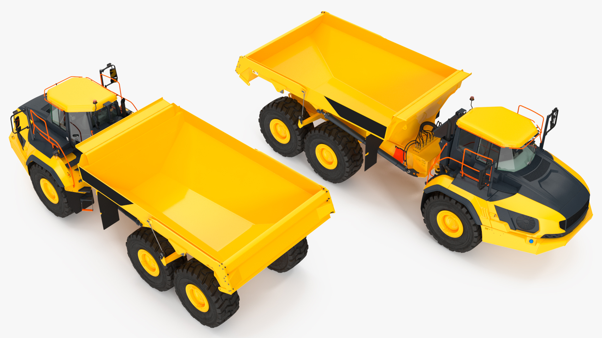 Articulated Dump Truck 3D