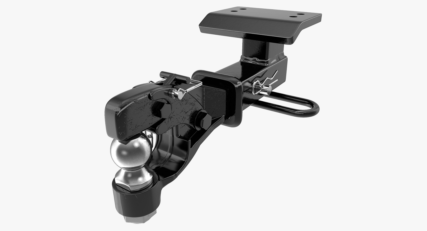 3D Ball and Pintle Combo Tow Hitch