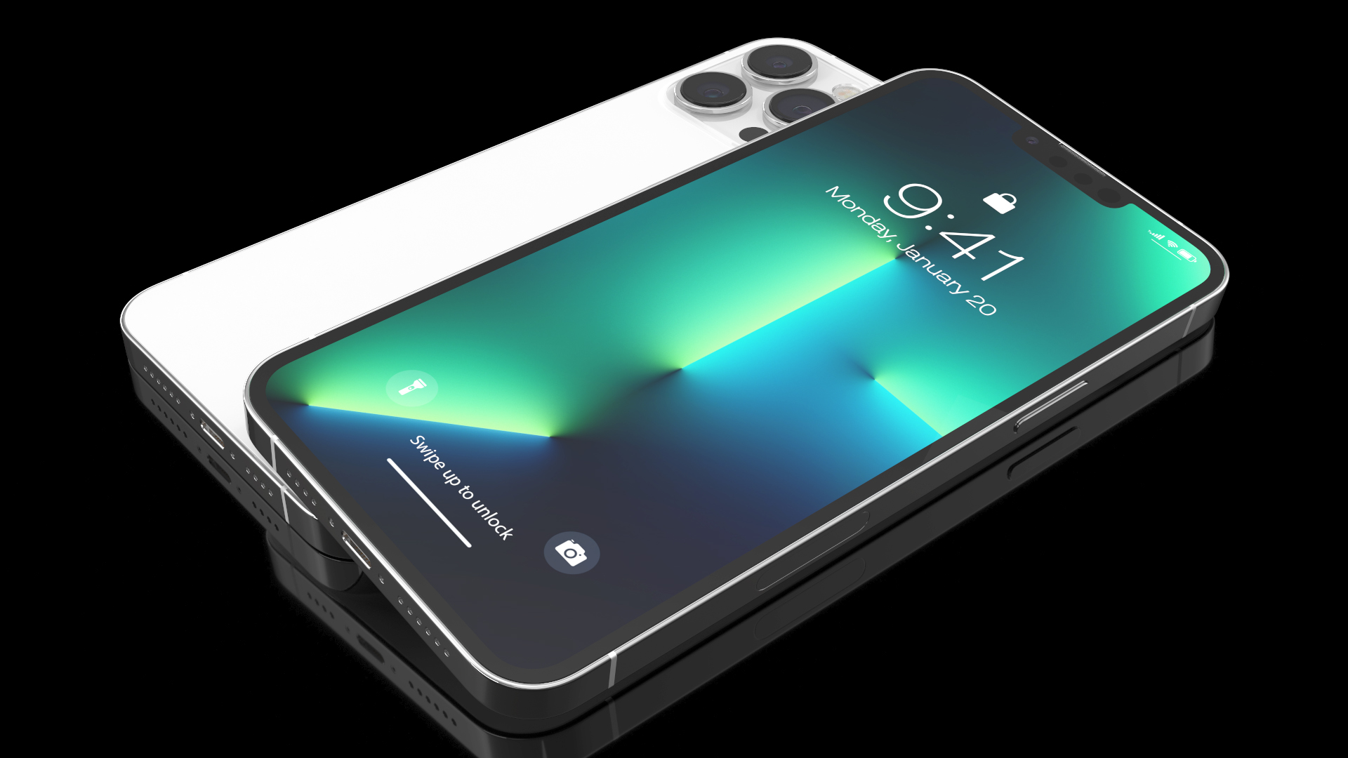 iPhone 13 Pro Max Silver 3D model
