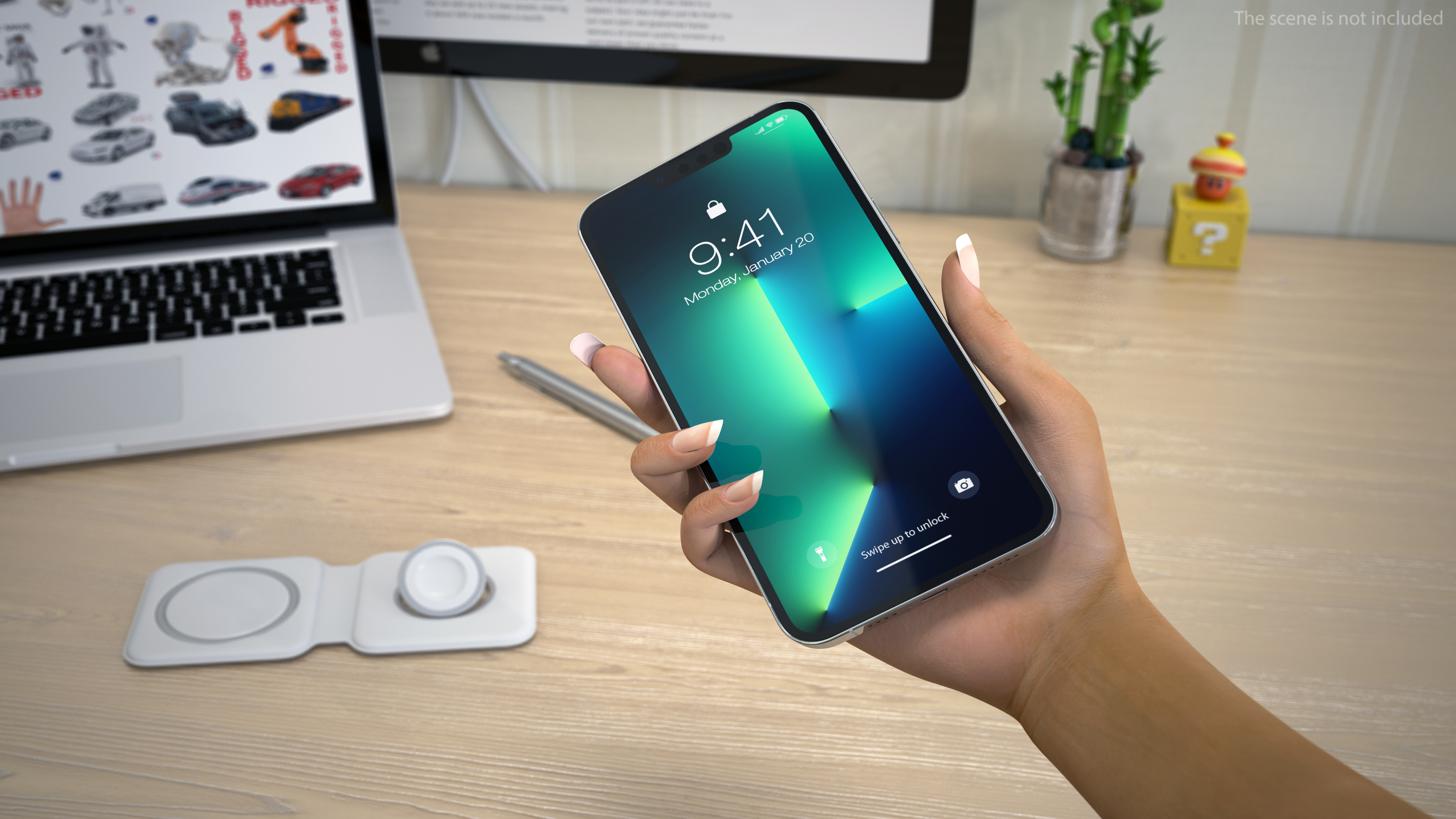 iPhone 13 Pro Max Silver 3D model