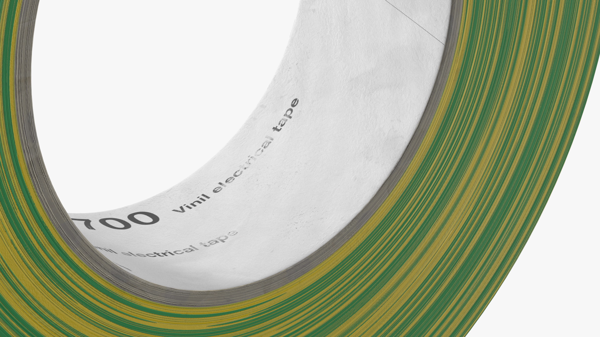 3D Temflex 1700 3M Vinyl Electrical Tape Green model
