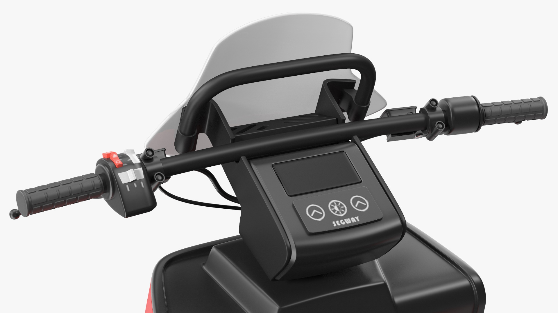 Electric Bike Red 3D