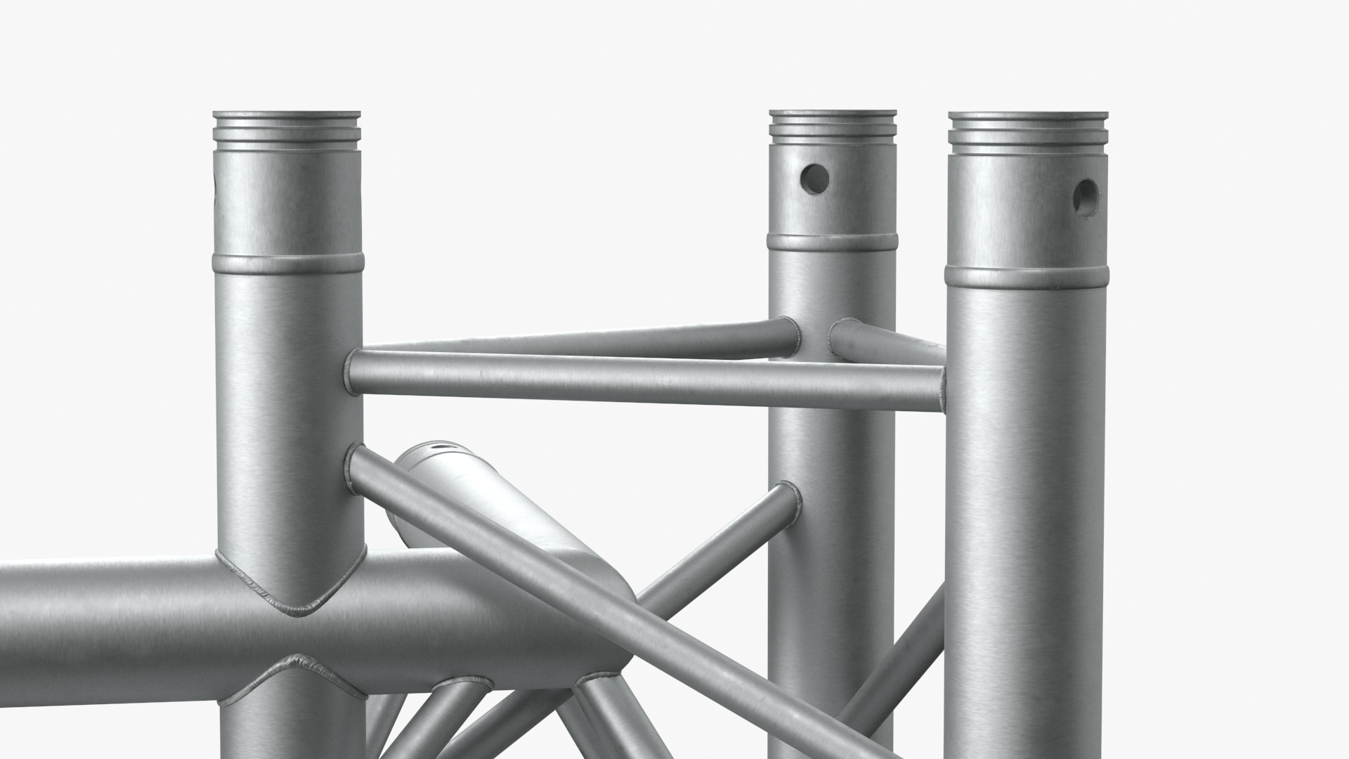 3D model Industrial Truss Modular Large