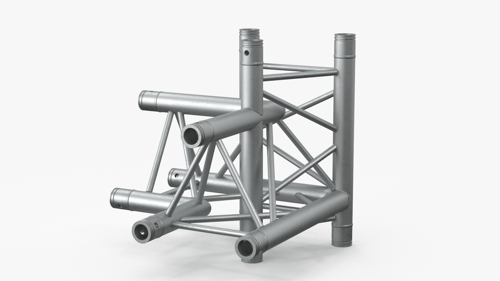 3D model Industrial Truss Modular Large