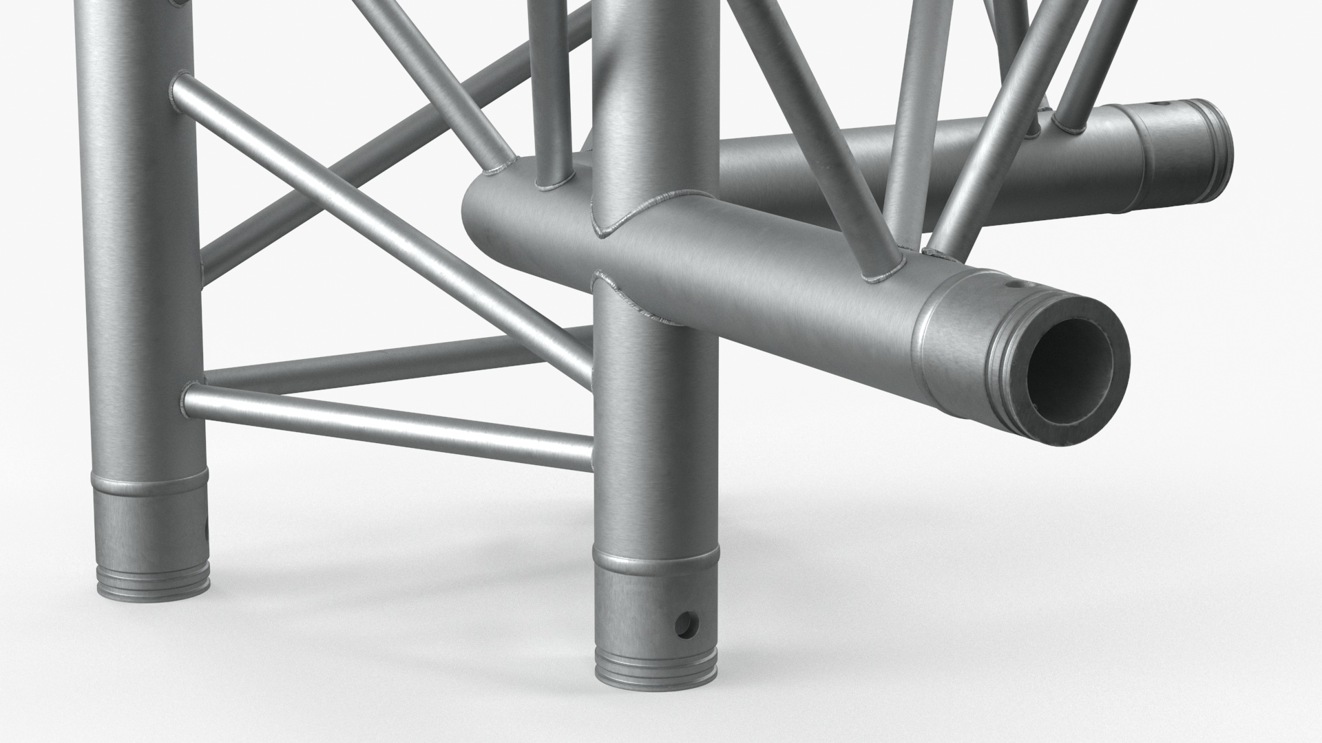 3D model Industrial Truss Modular Large