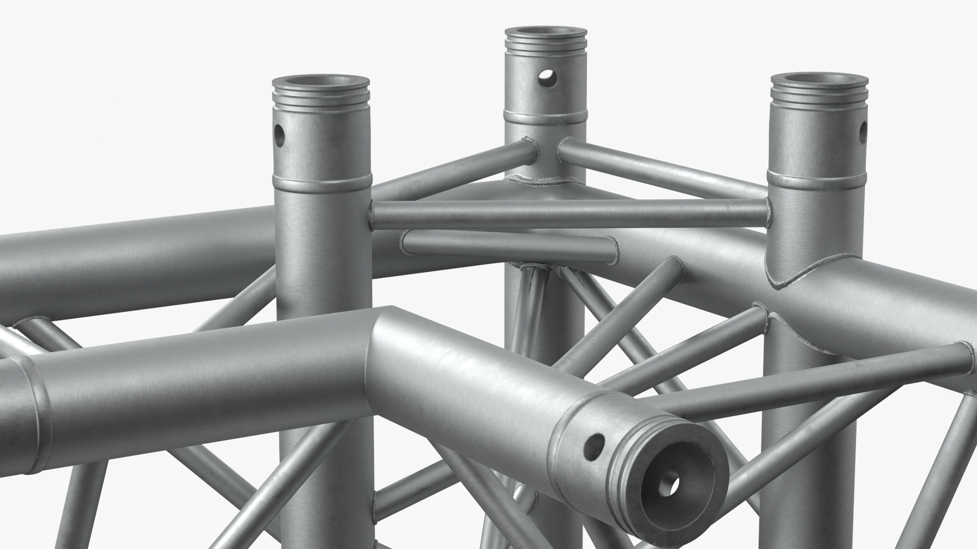 3D model Industrial Truss Modular Large