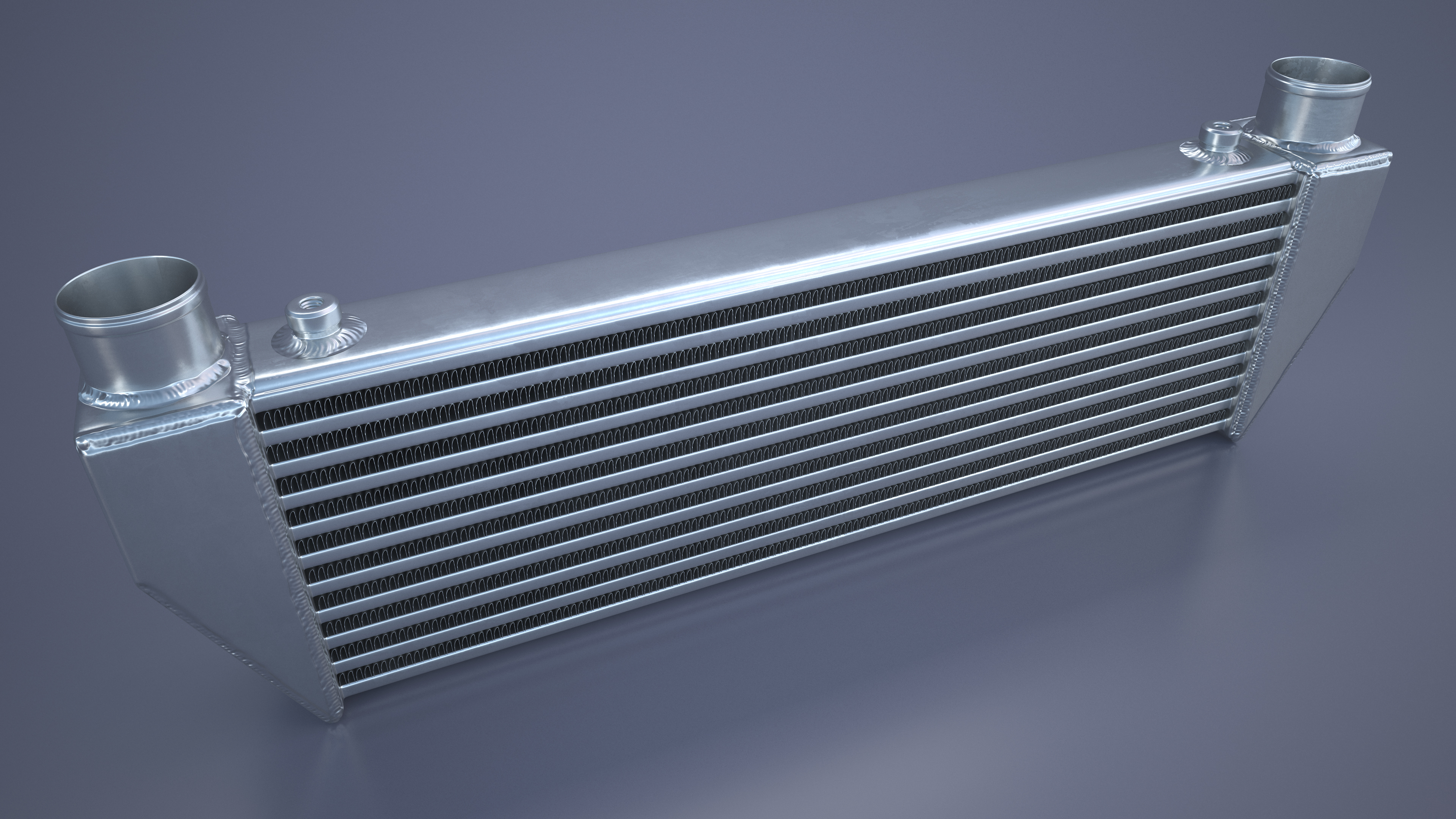 Mishimoto Car Intercooler Up Side Pipes 3D model