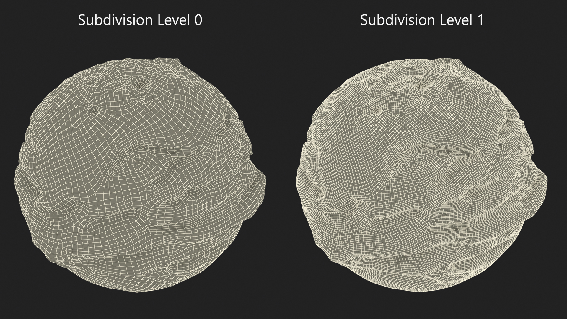 3D Vanilla Ice Cream Scoop model