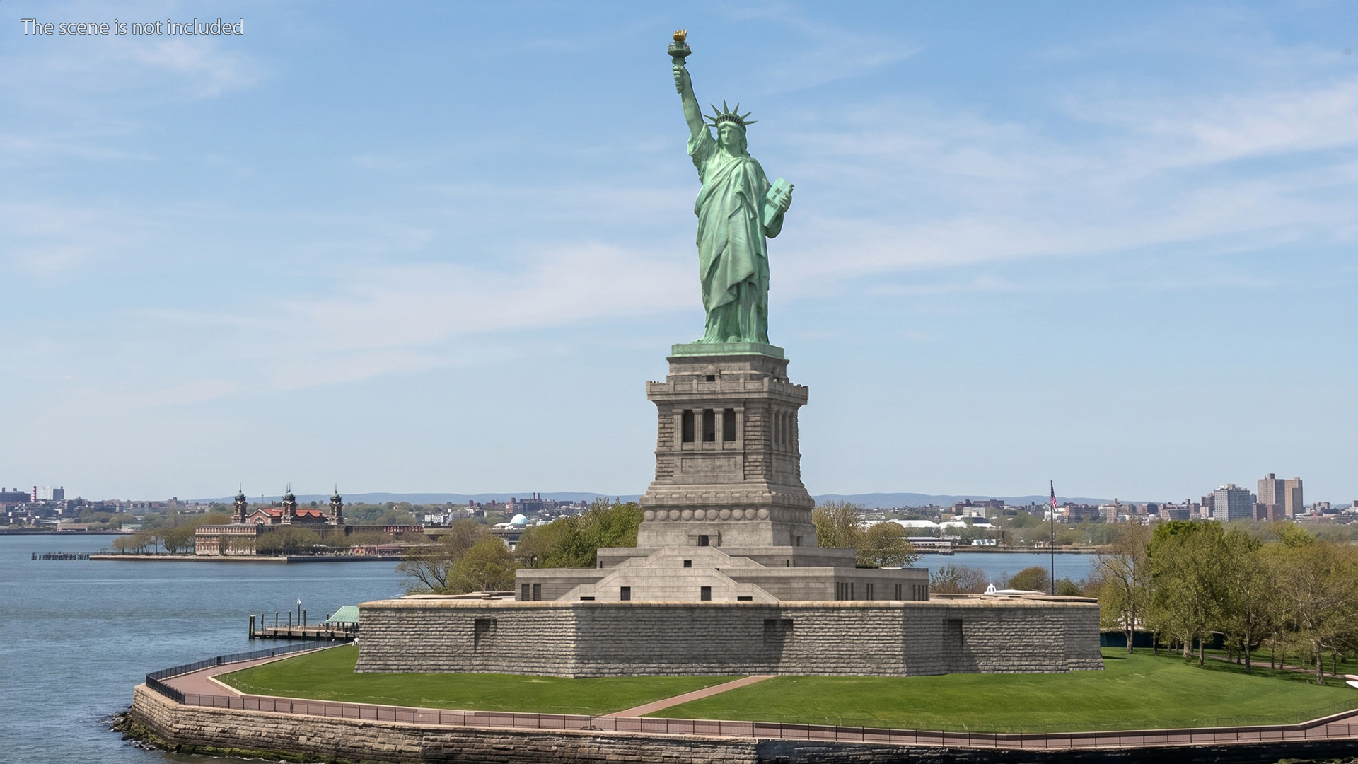 National Monument Statue of Liberty - view 3