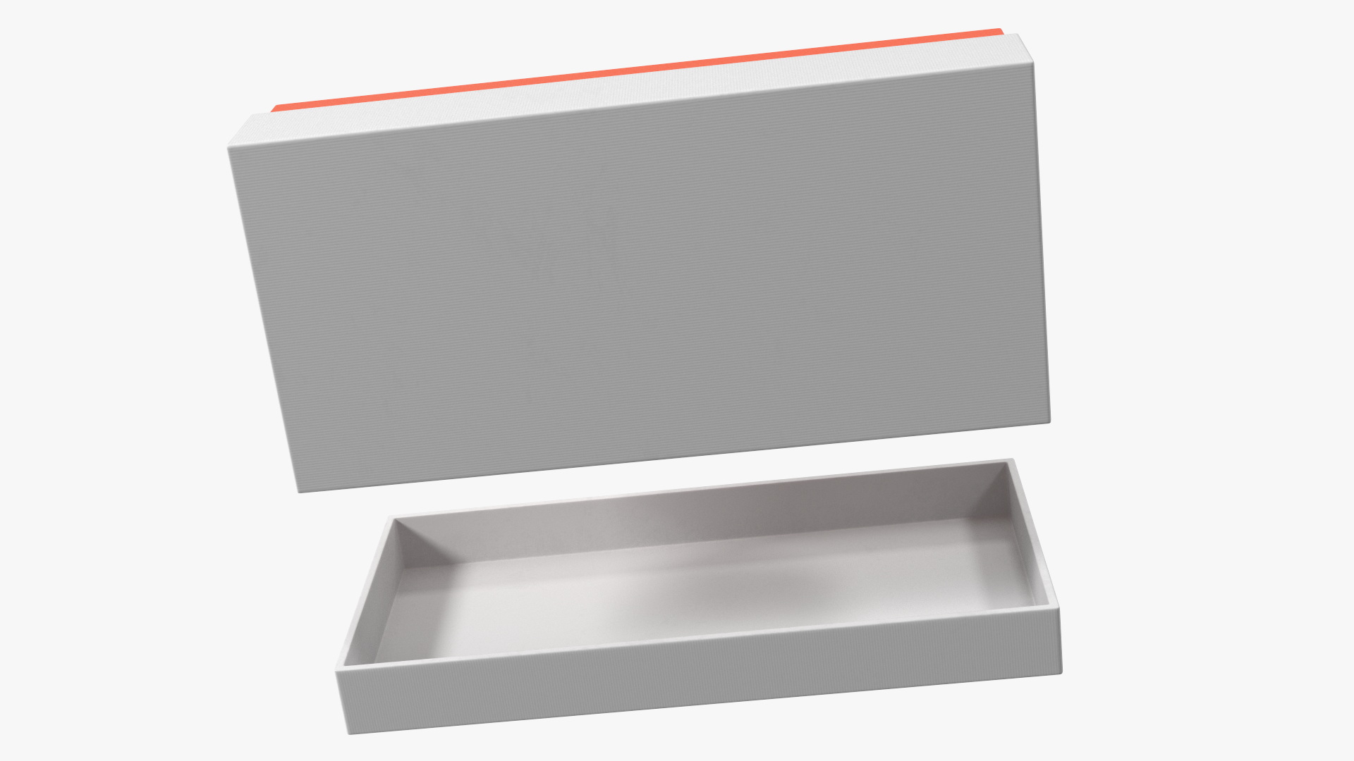 3D Opened Sunglasses Box