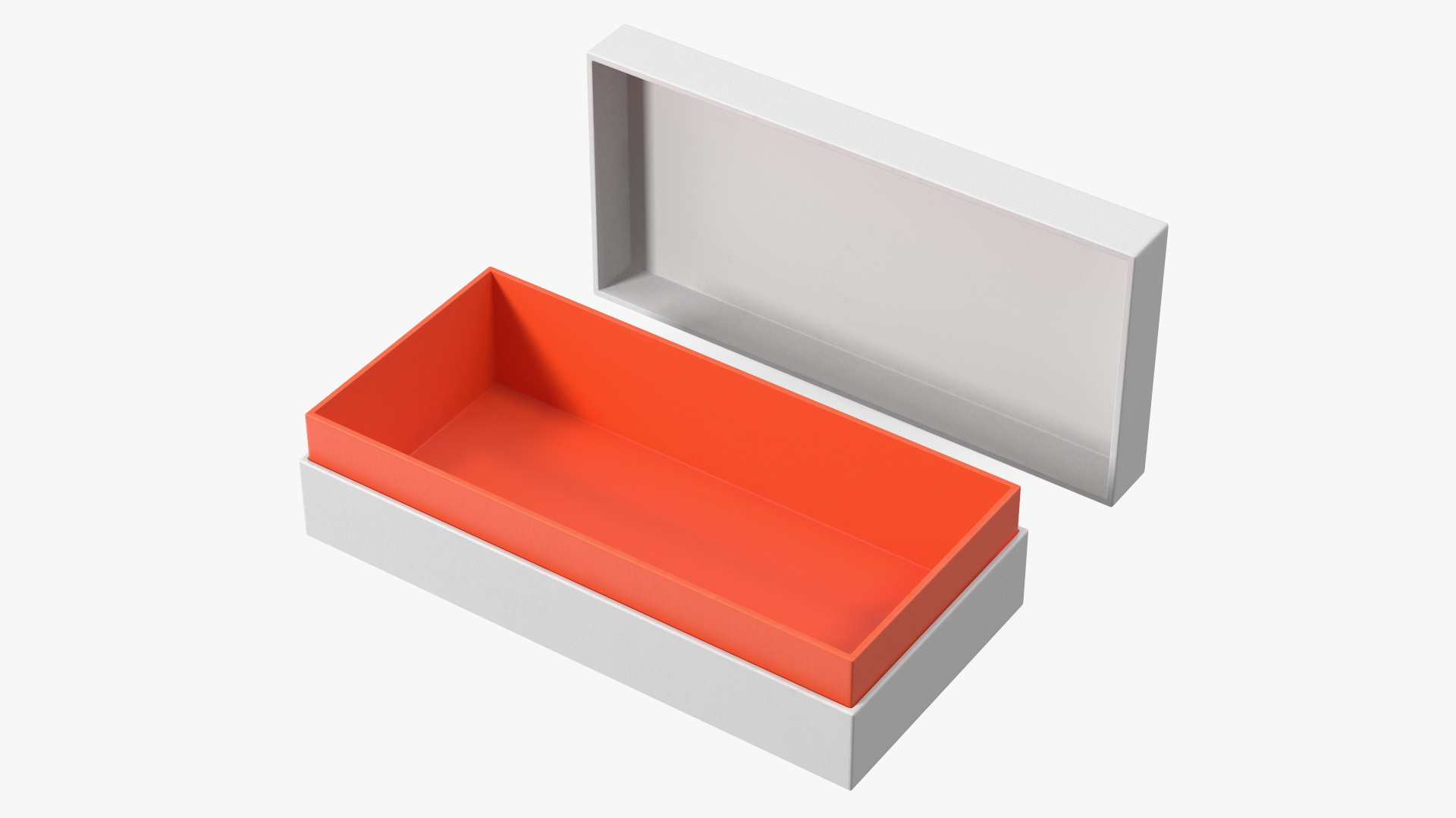 3D Opened Sunglasses Box