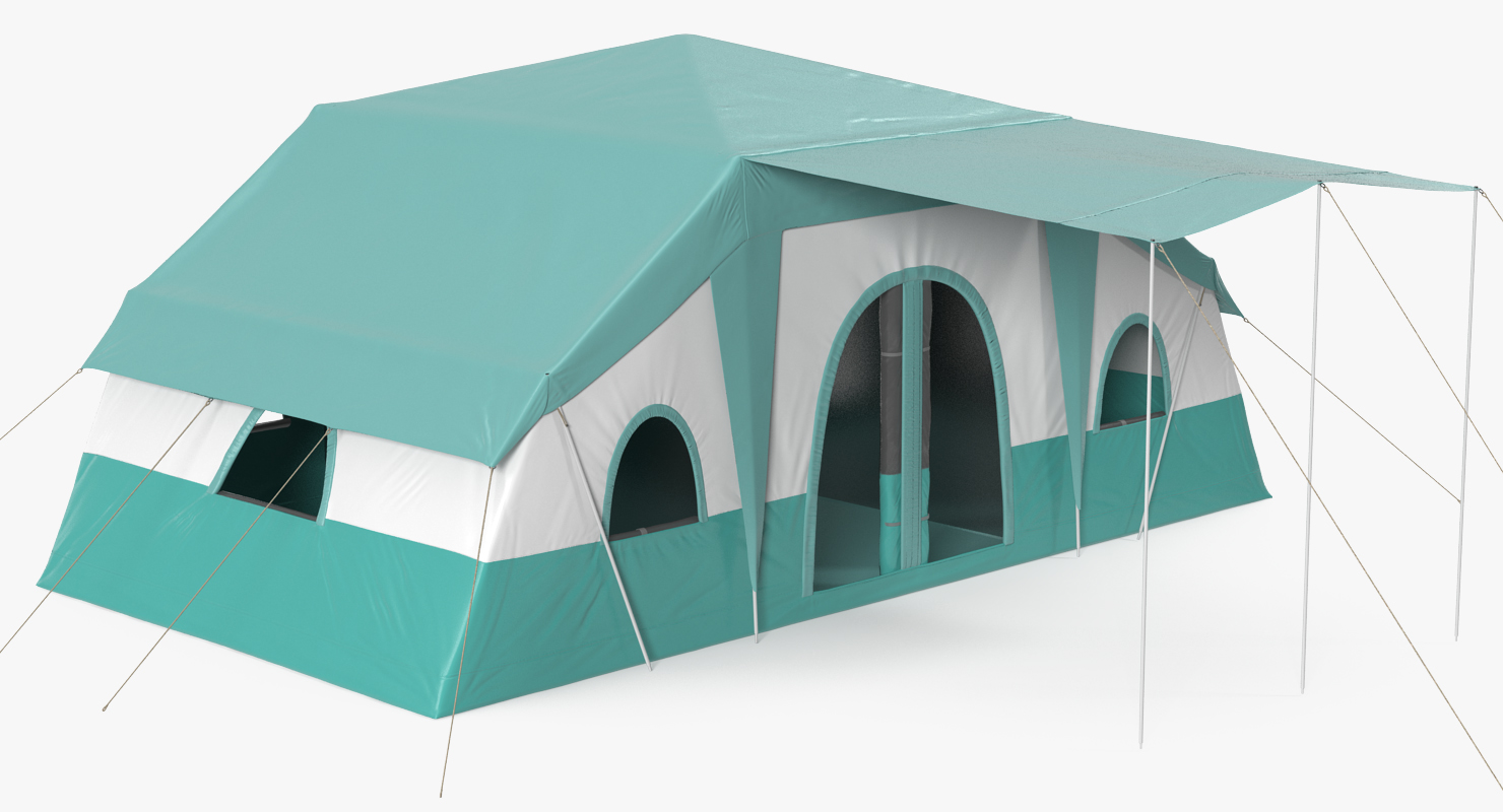 Deluxe Cabin Tent 3D