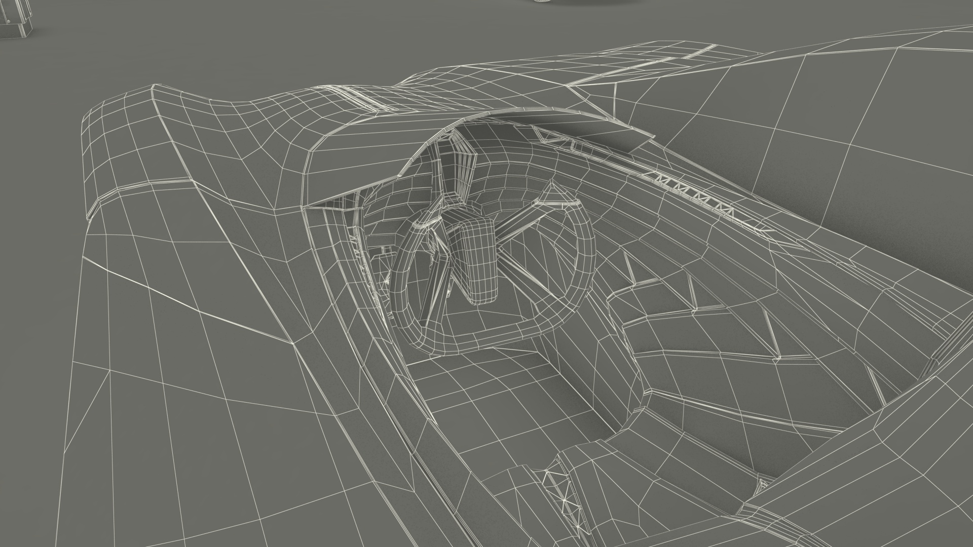 3D Filled Underground Parking