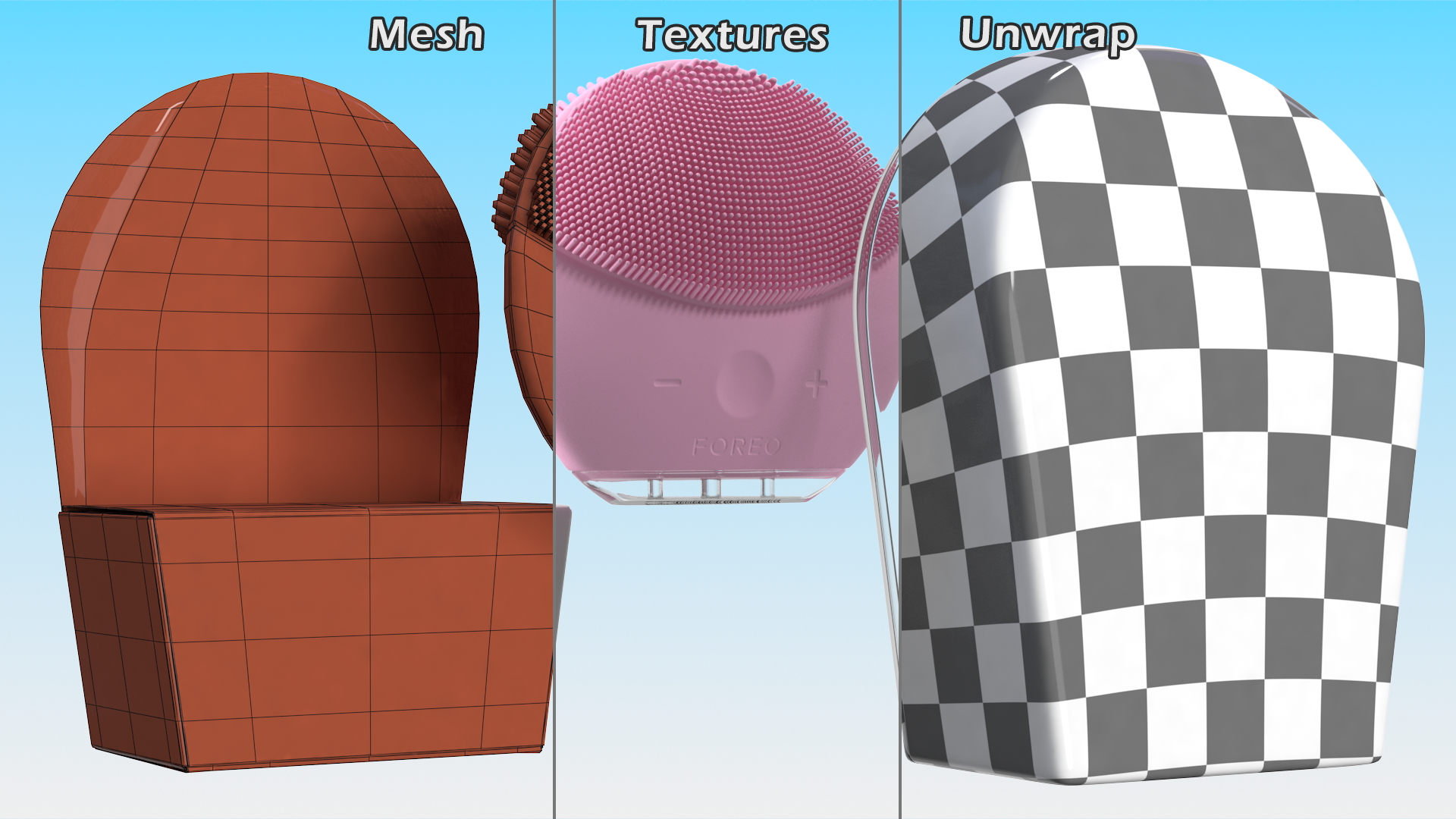 3D LUNA Rose Mini 2 Foreo Carrying Case