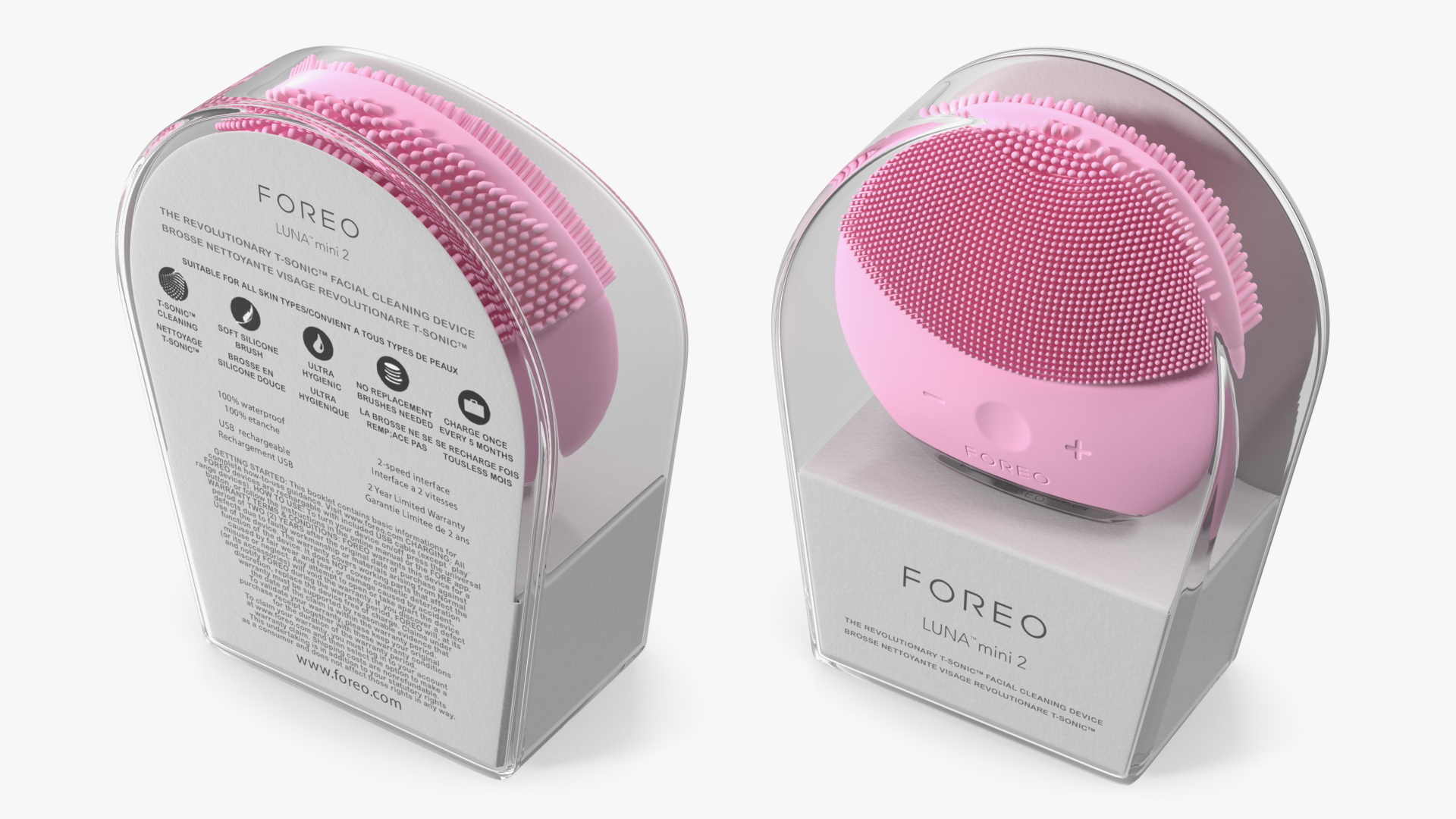 3D LUNA Rose Mini 2 Foreo Carrying Case