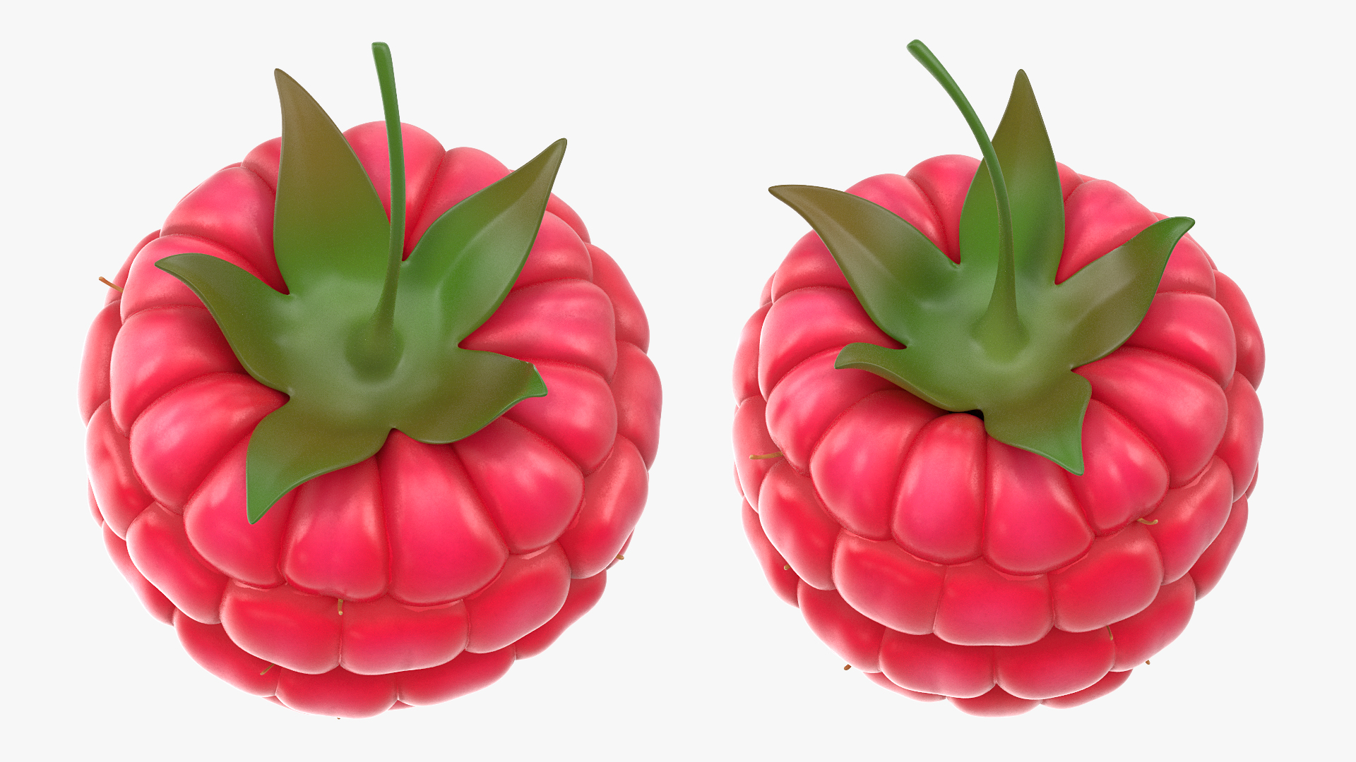 3D model Fresh Raspberry