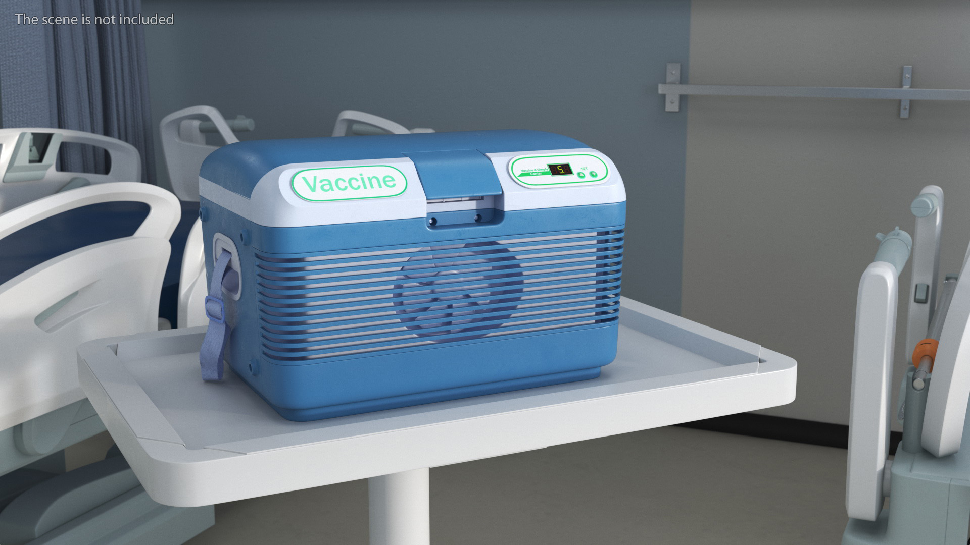 Portable Medication and Vaccine Carrier 3D model