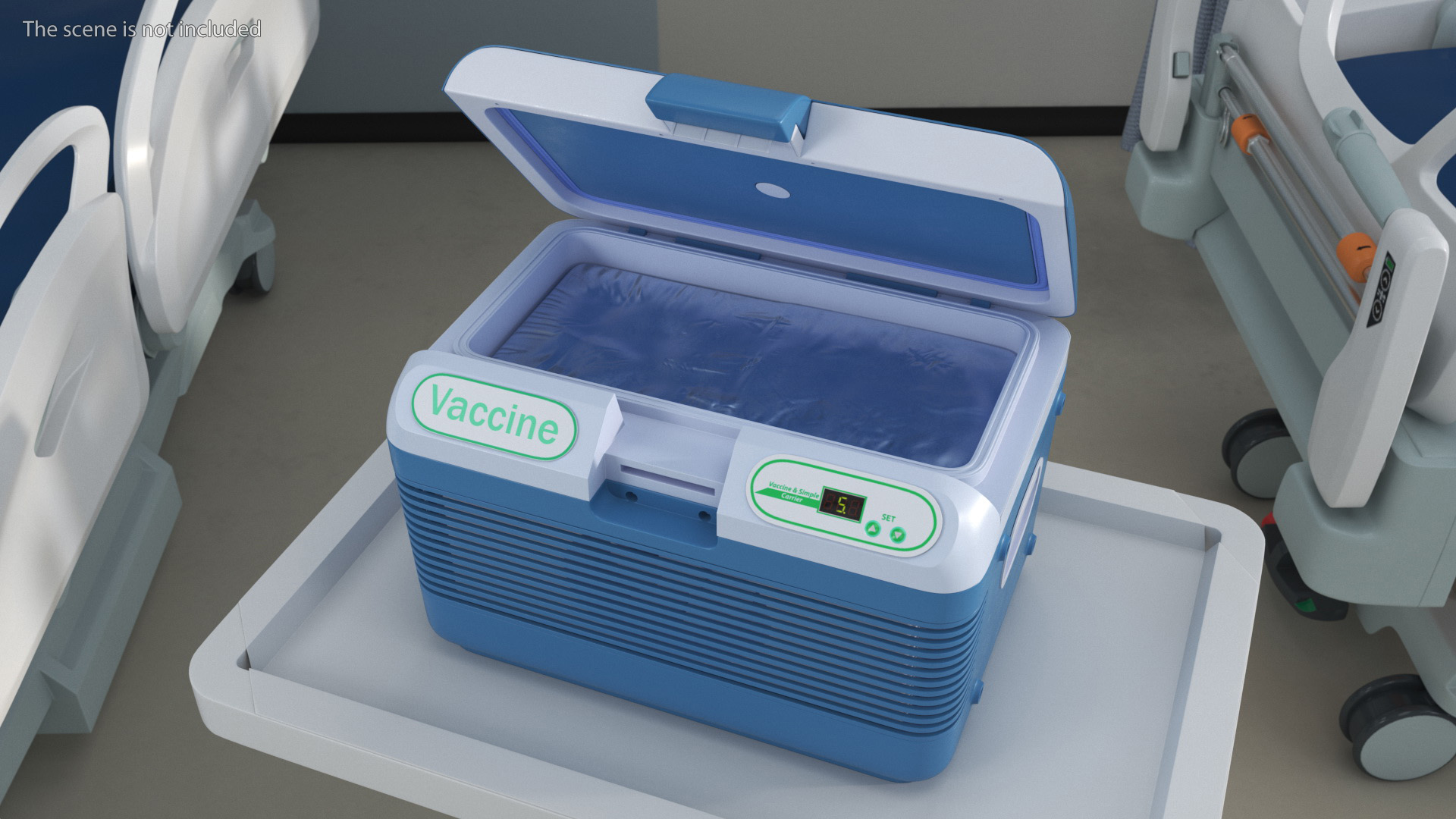 Portable Medication and Vaccine Carrier 3D model