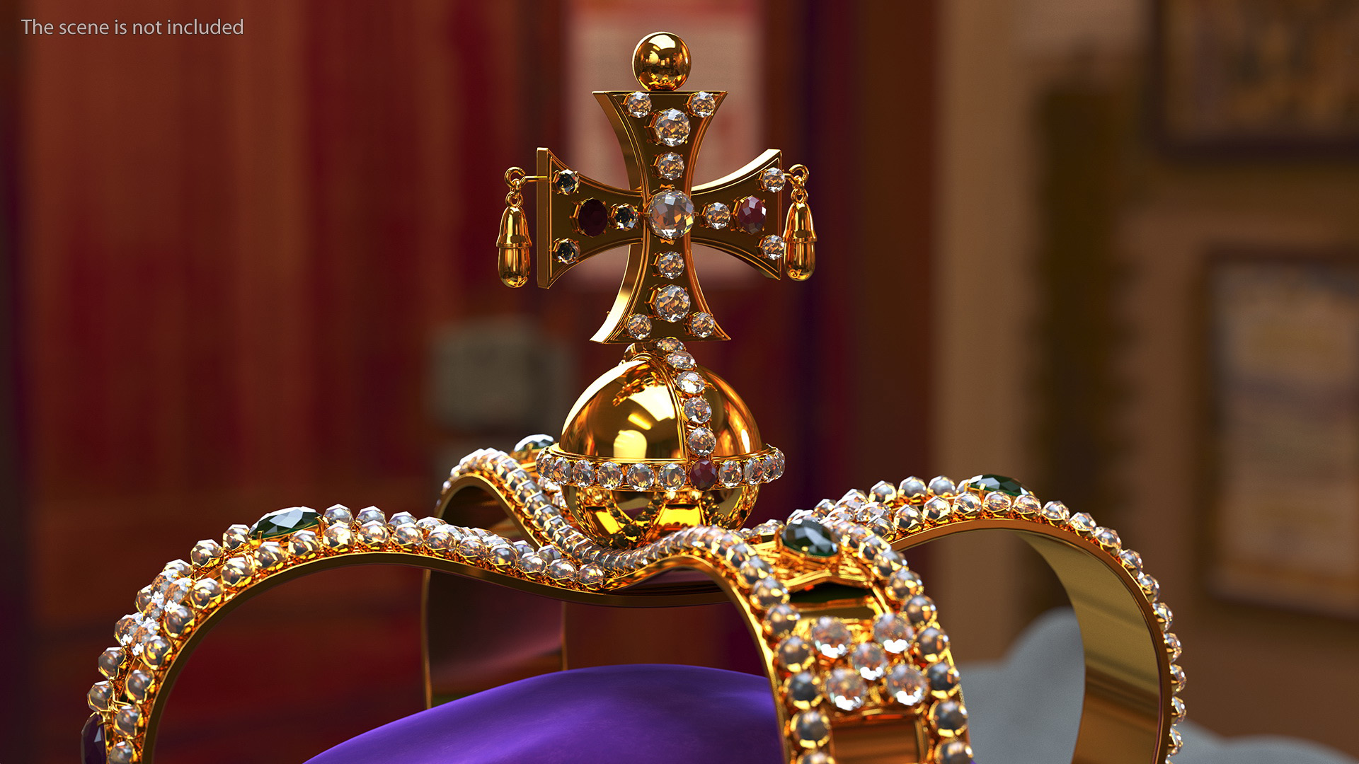 3D St Edwards Crown