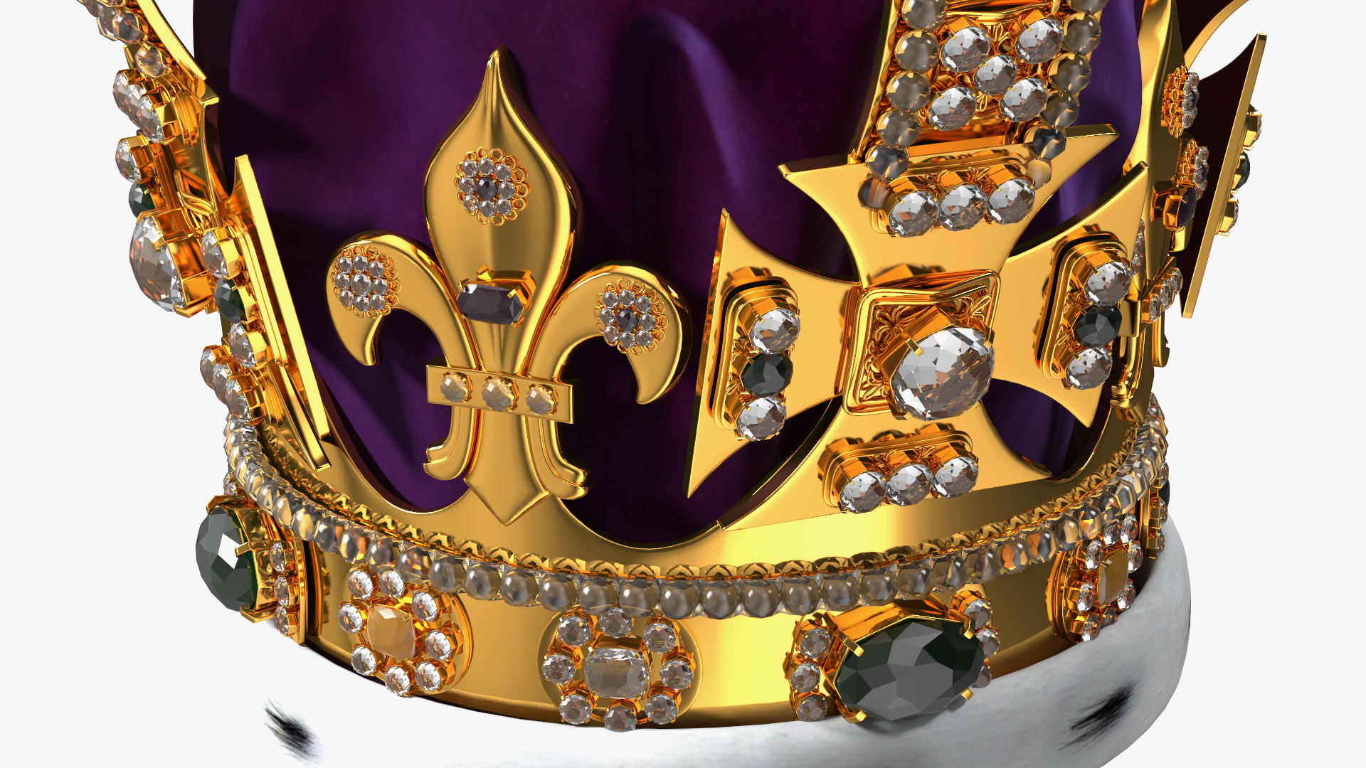 3D St Edwards Crown