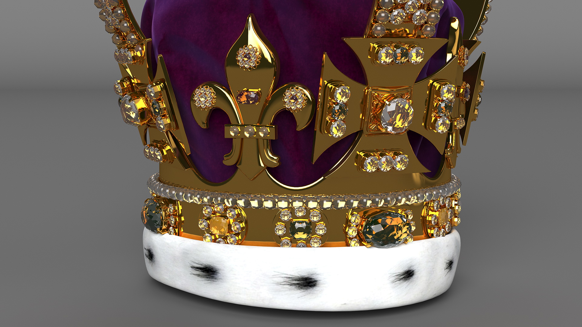 3D St Edwards Crown