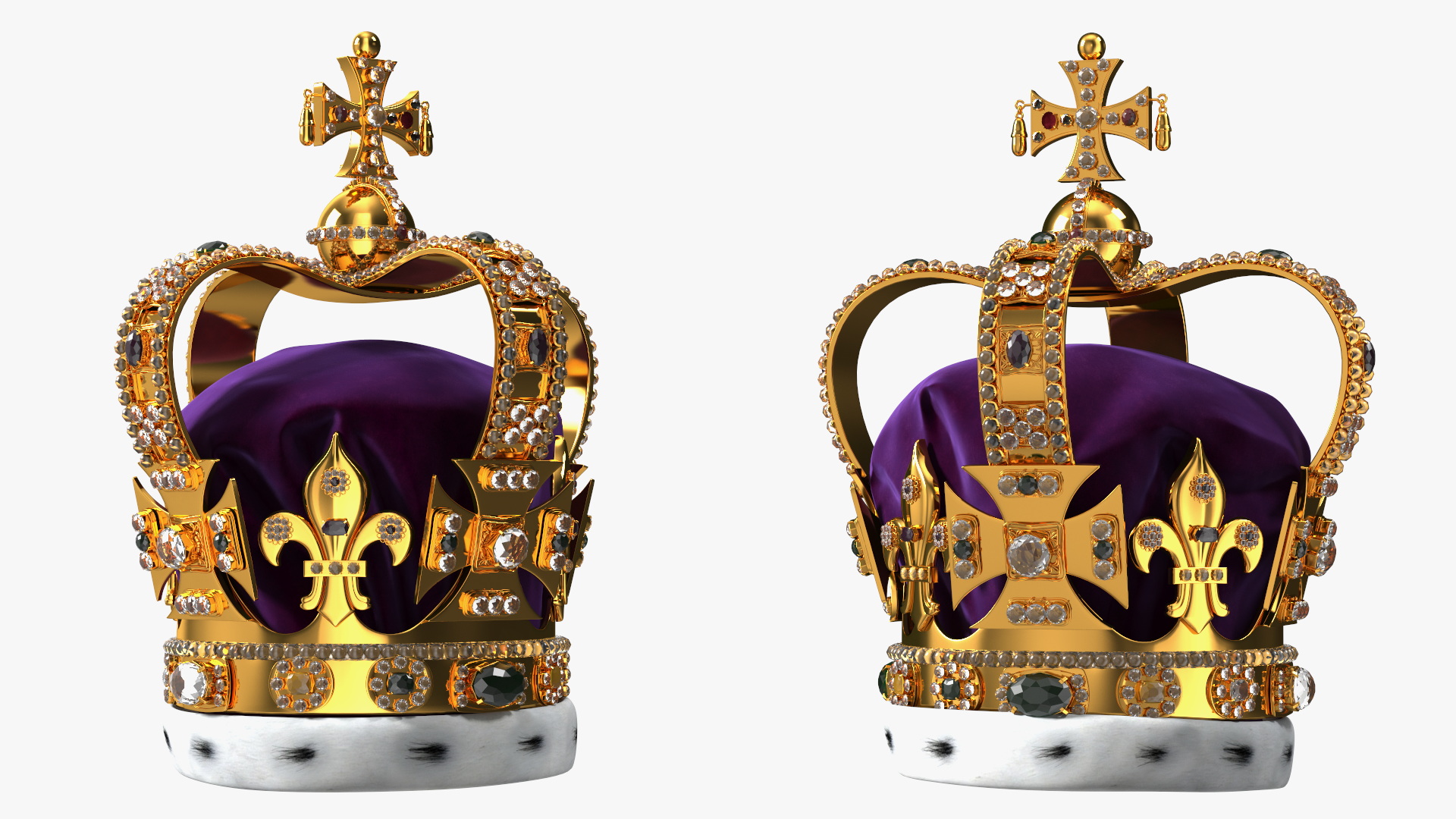 3D St Edwards Crown