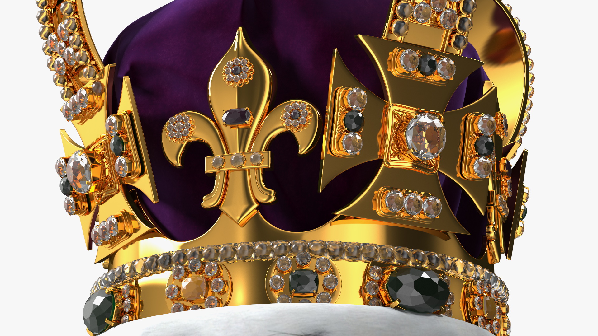 3D St Edwards Crown