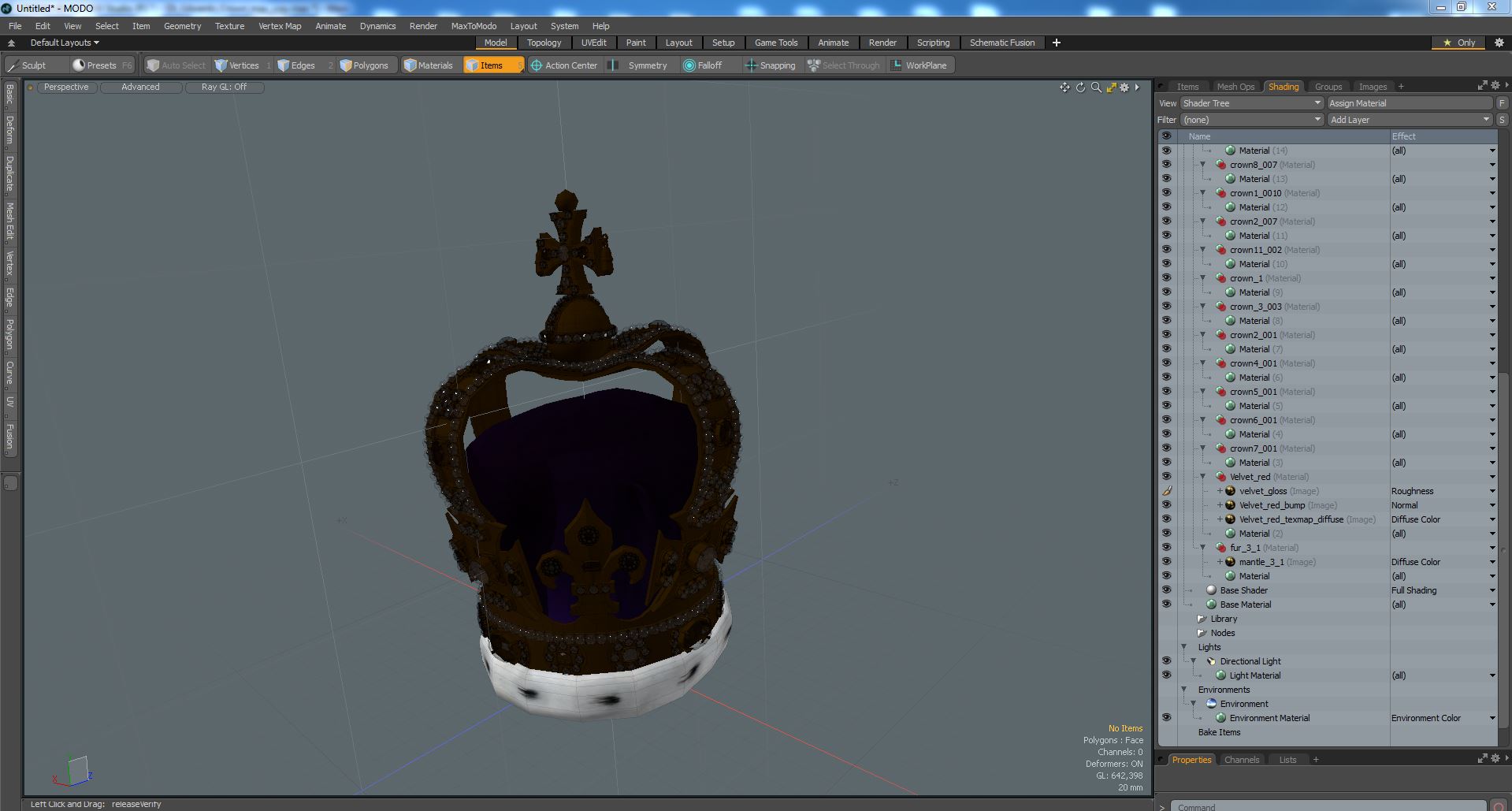 3D St Edwards Crown