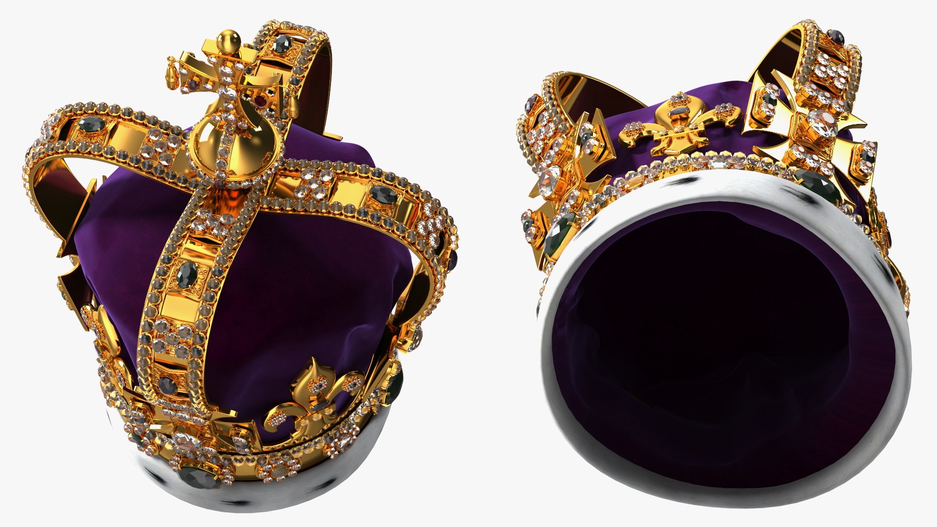 3D St Edwards Crown