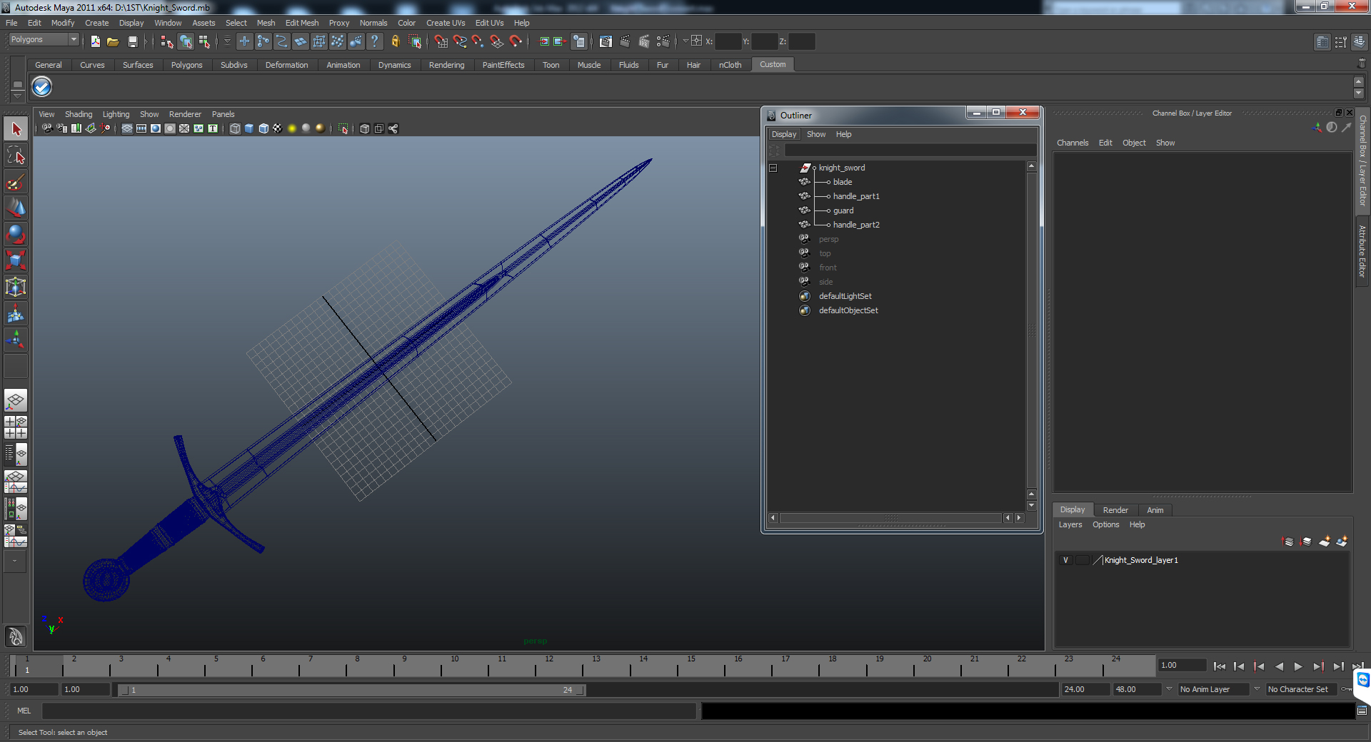 Knight Sword 3D