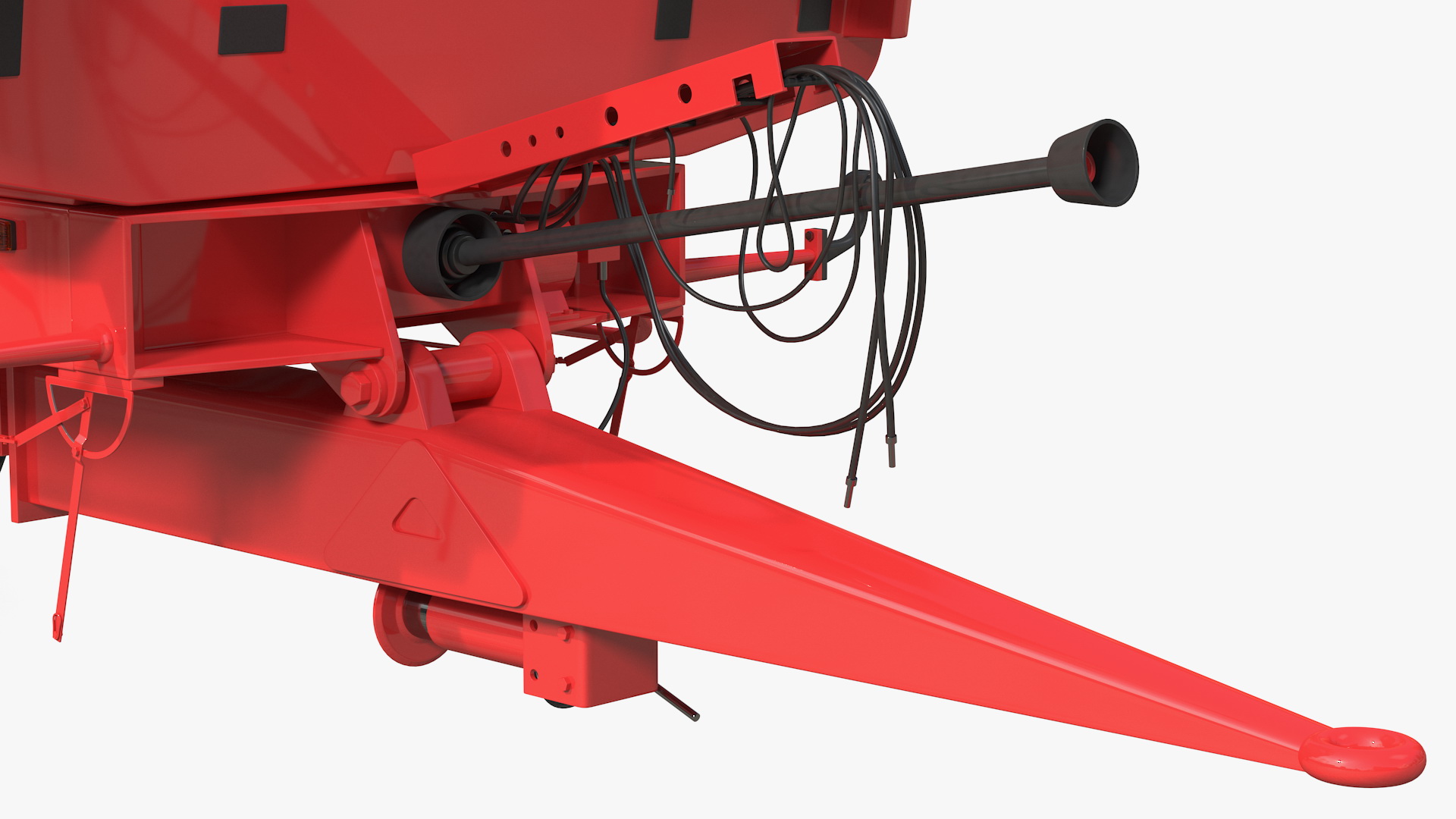 3D Agricultural Tipper Trailer Clean model