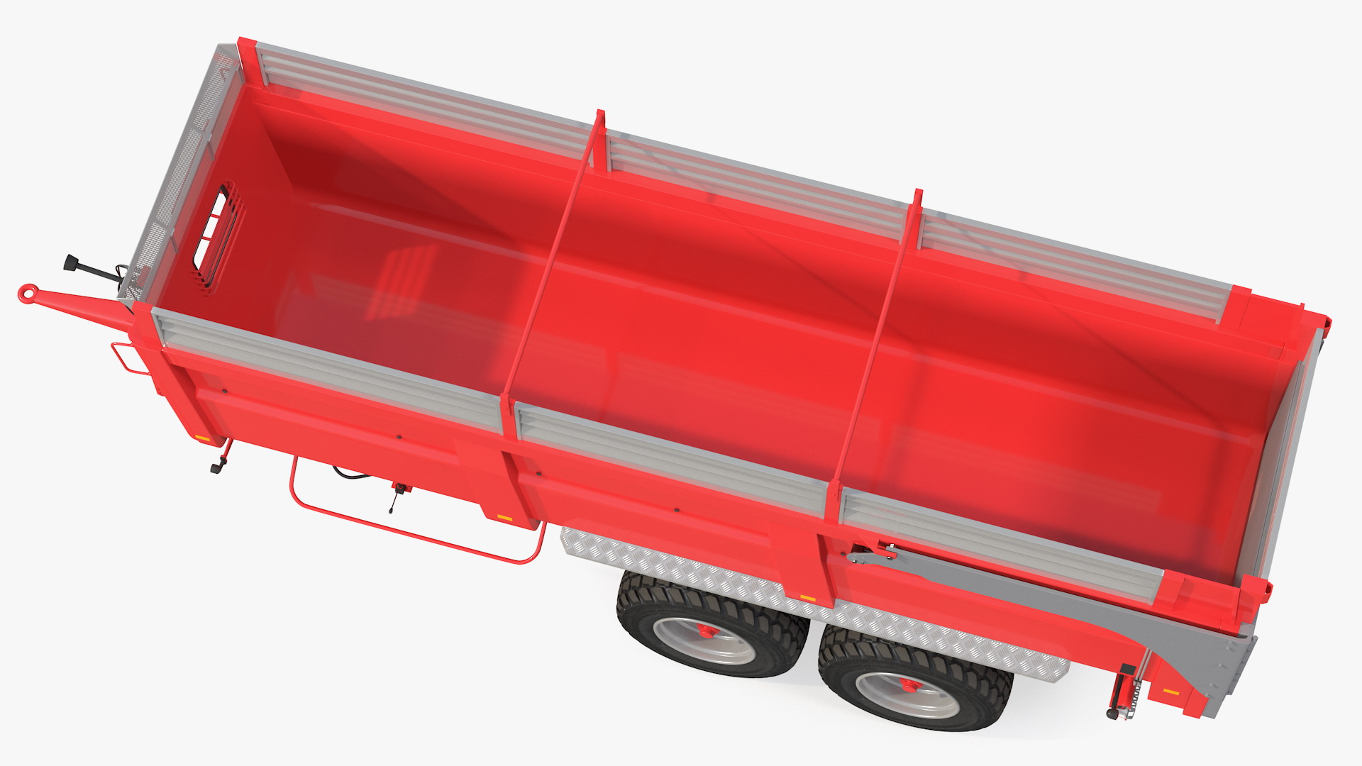 3D Agricultural Tipper Trailer Clean model