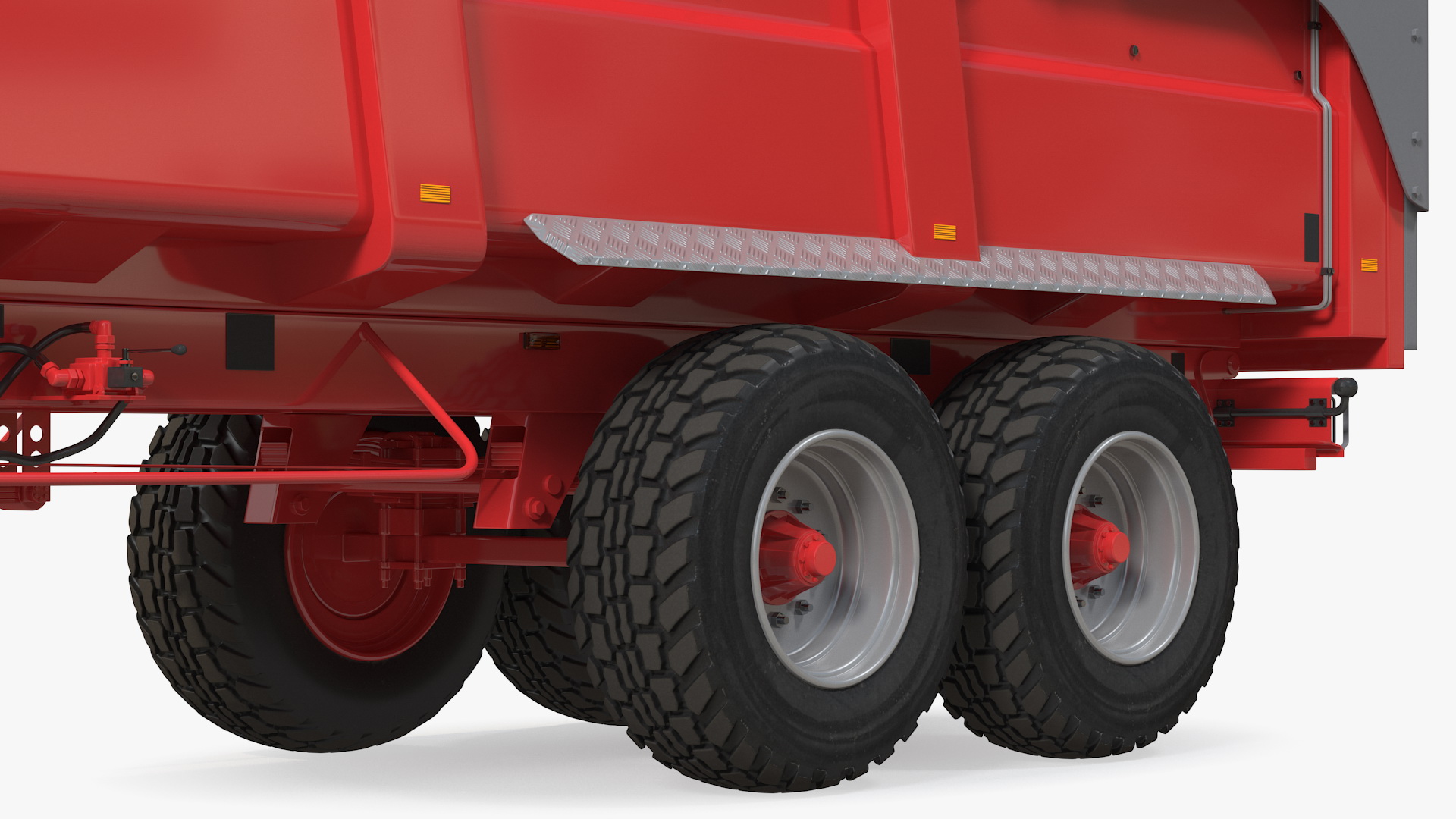 3D Agricultural Tipper Trailer Clean model