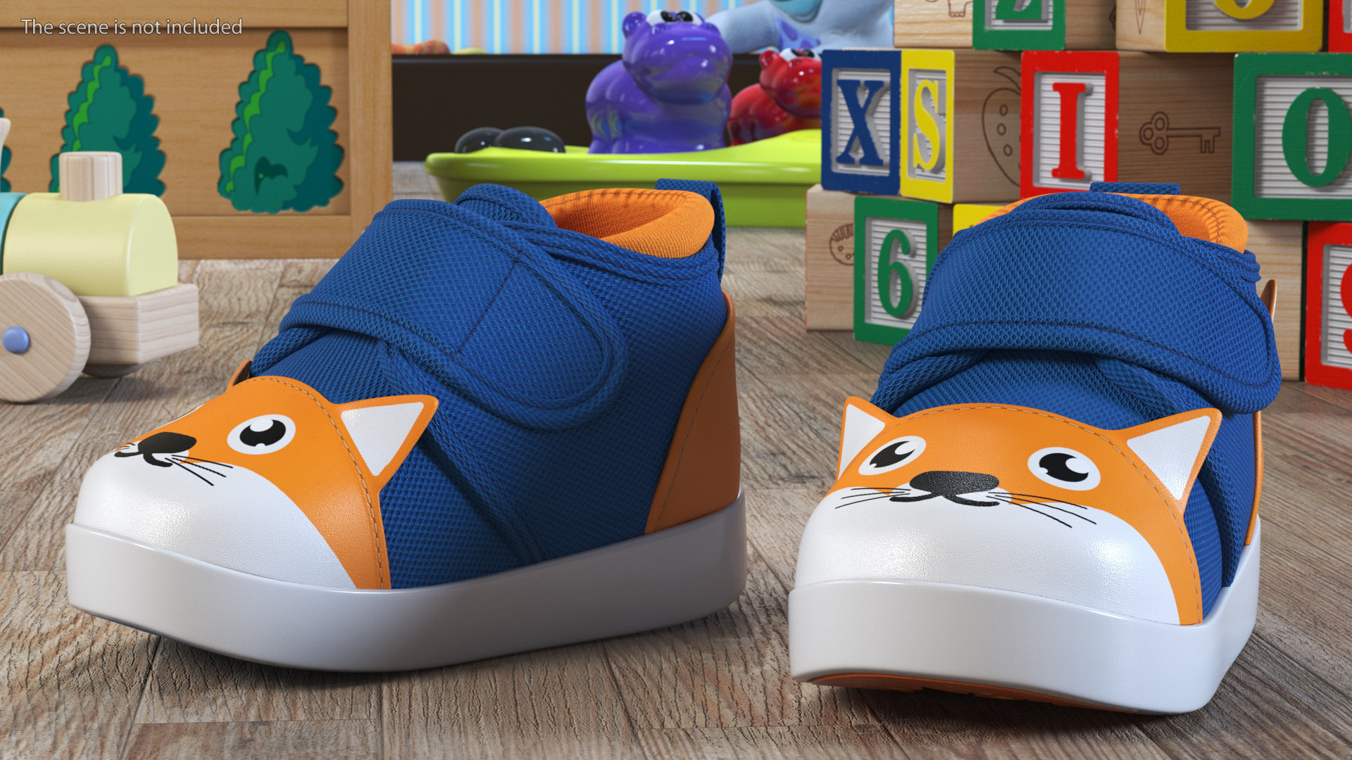 3D Fox Infant Shoes