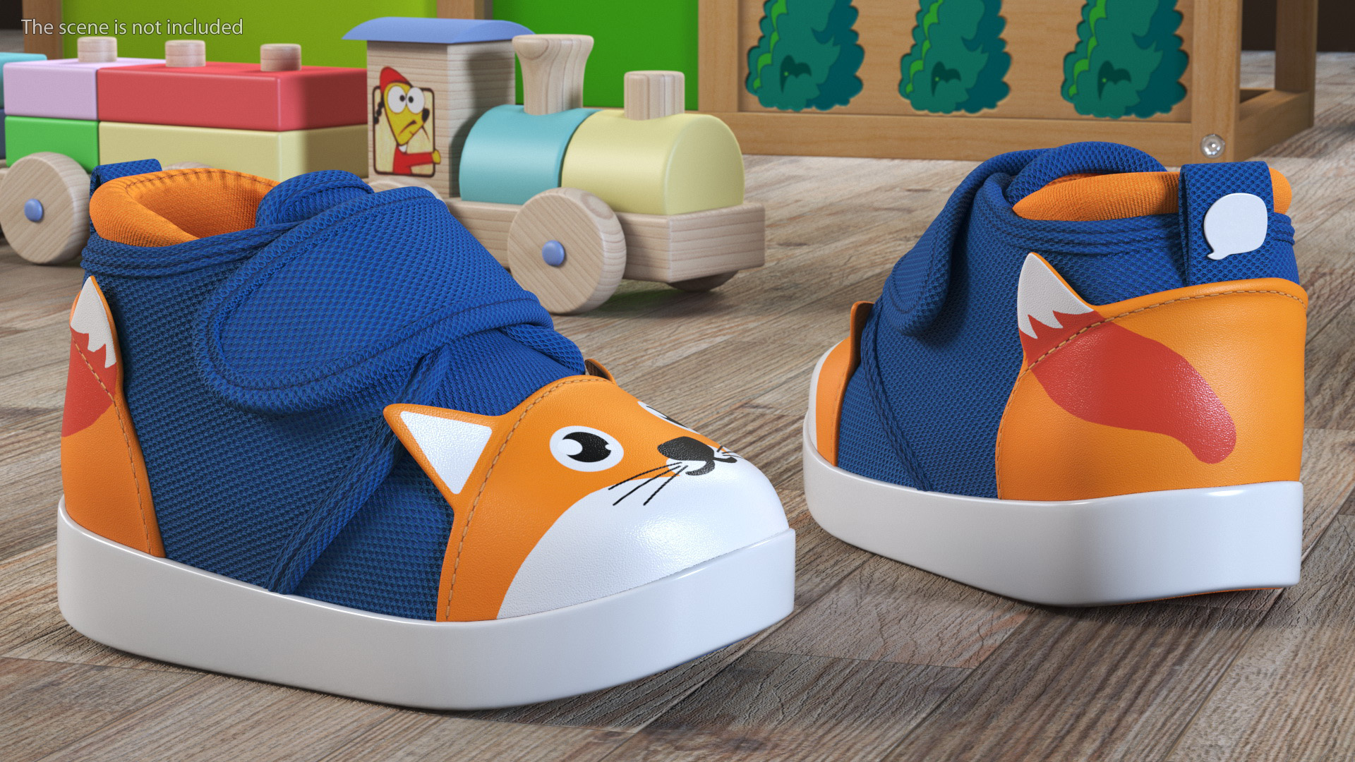 3D Fox Infant Shoes
