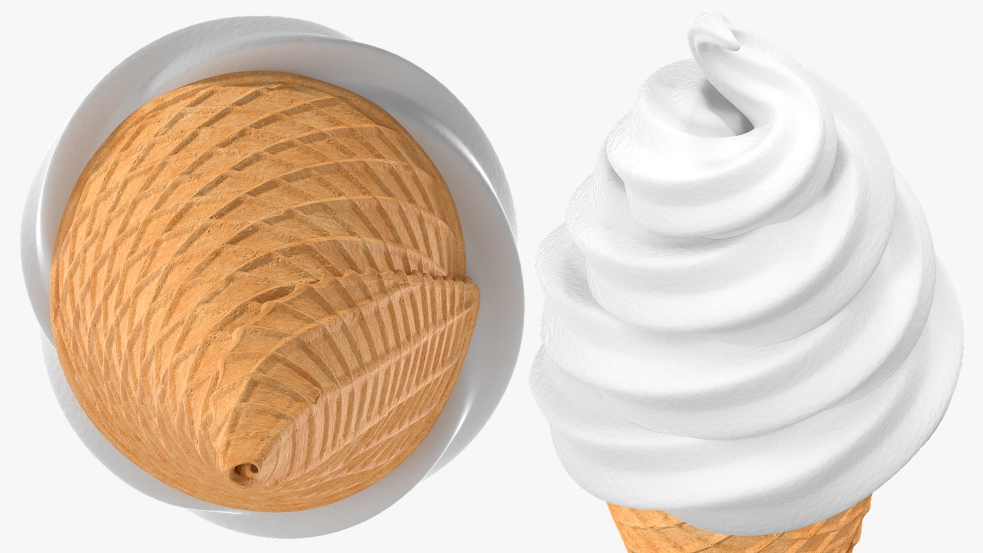 Ice Cream Cone 3D model